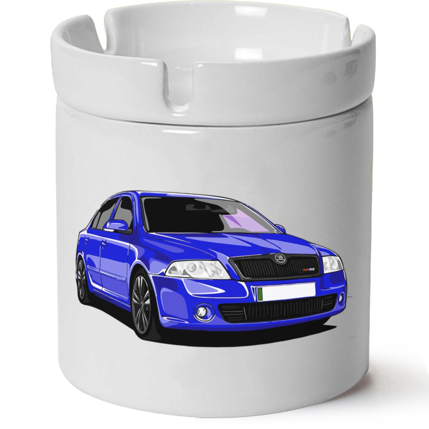 Skoda OctaviaA5 Baskılı Porselen At Söndür Küllük