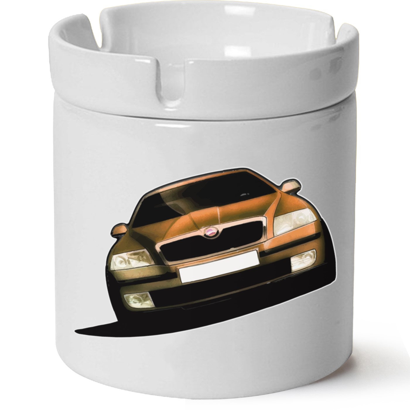 Skoda OctaviaA5 Baskılı Porselen At Söndür Küllük