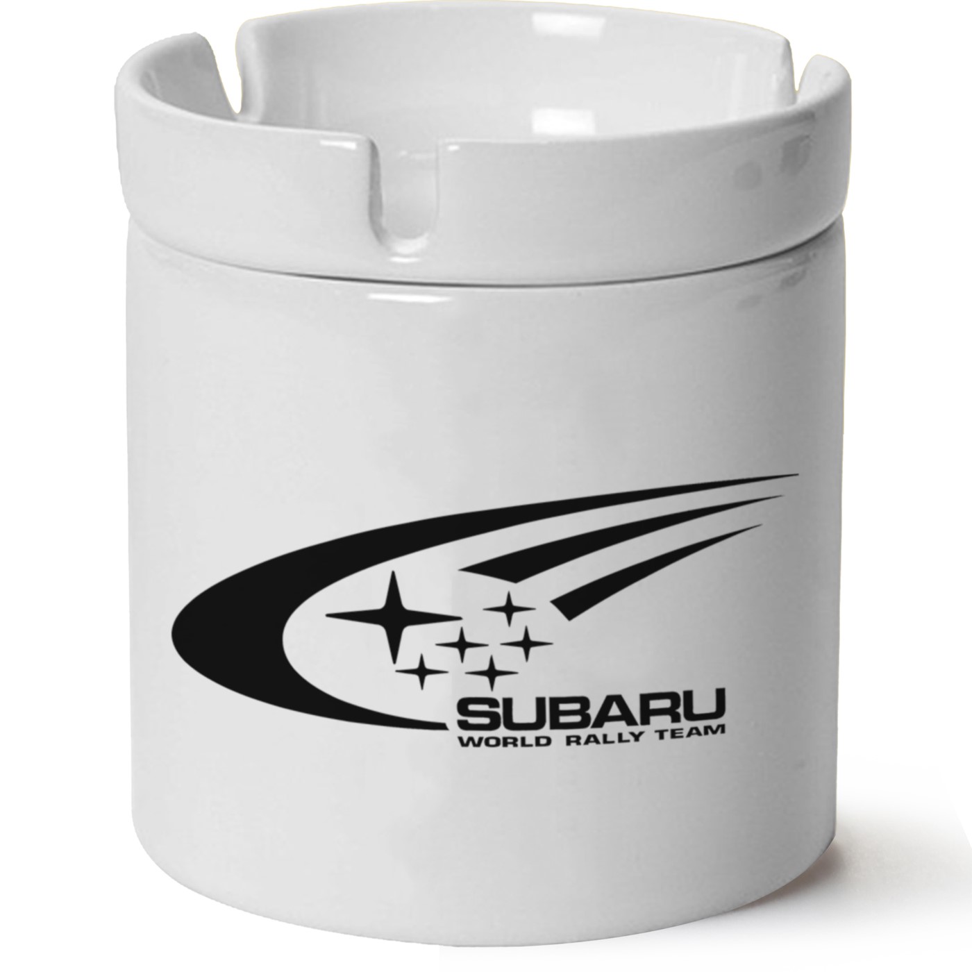 Subaru Baskılı Porselen At Söndür Küllük