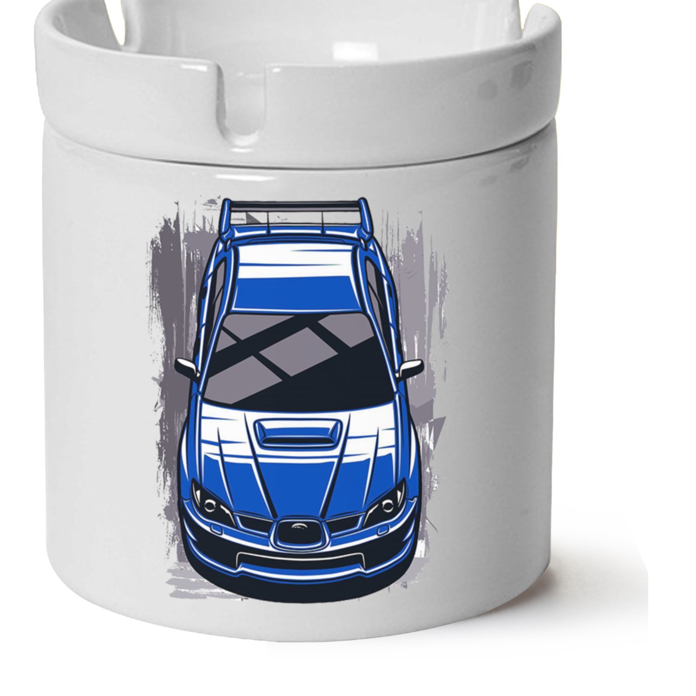 Subaru Baskılı Porselen At Söndür Küllük