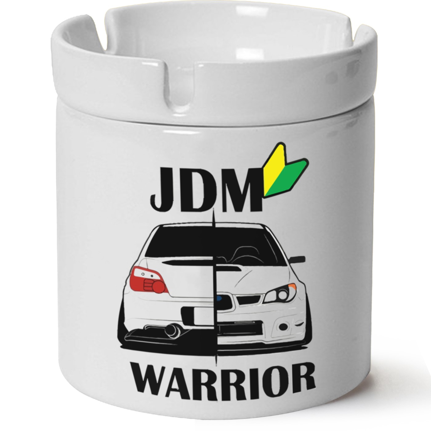 Subaru Baskılı Porselen At Söndür Küllük