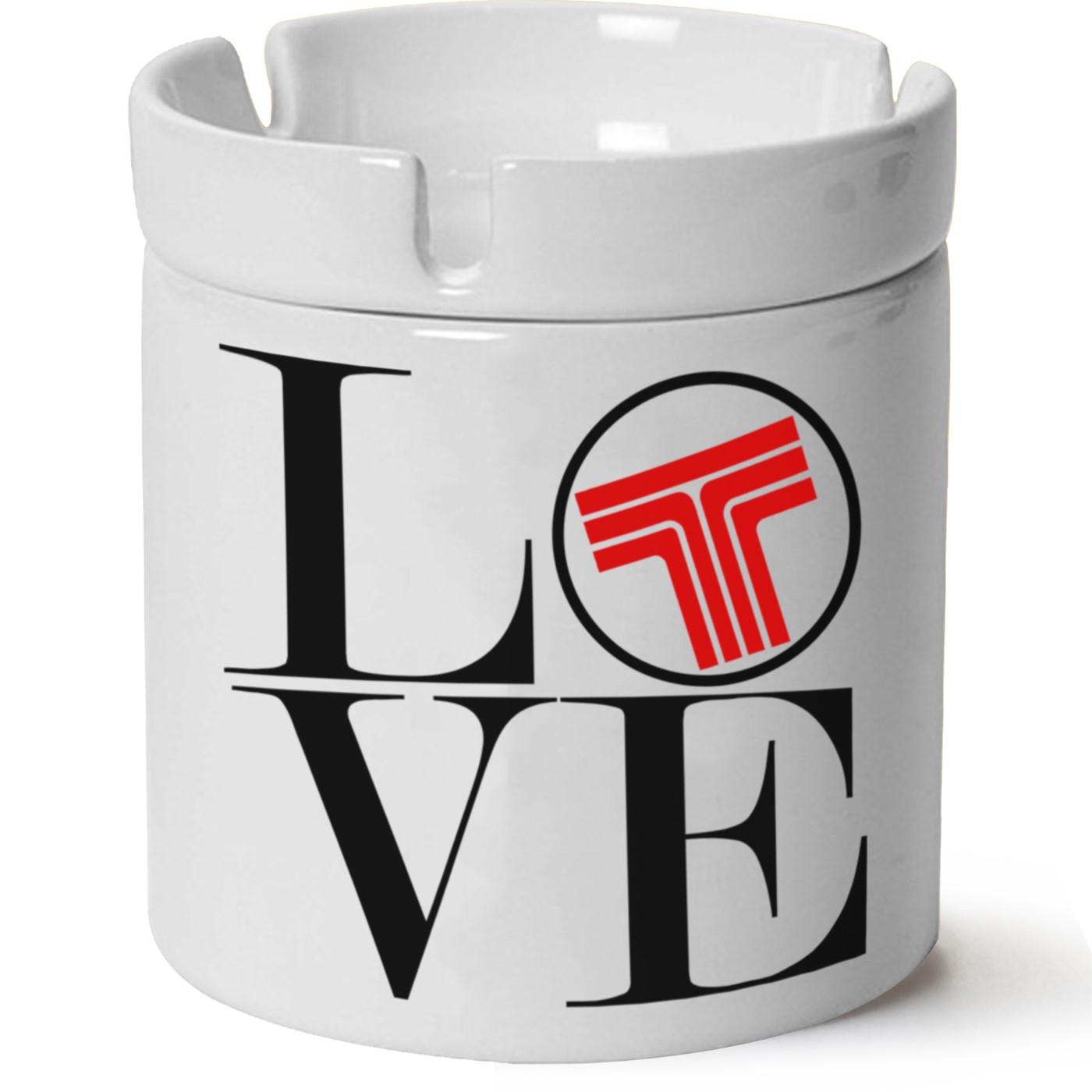 Tofaş Logo Baskılı Porselen At Söndür Küllük