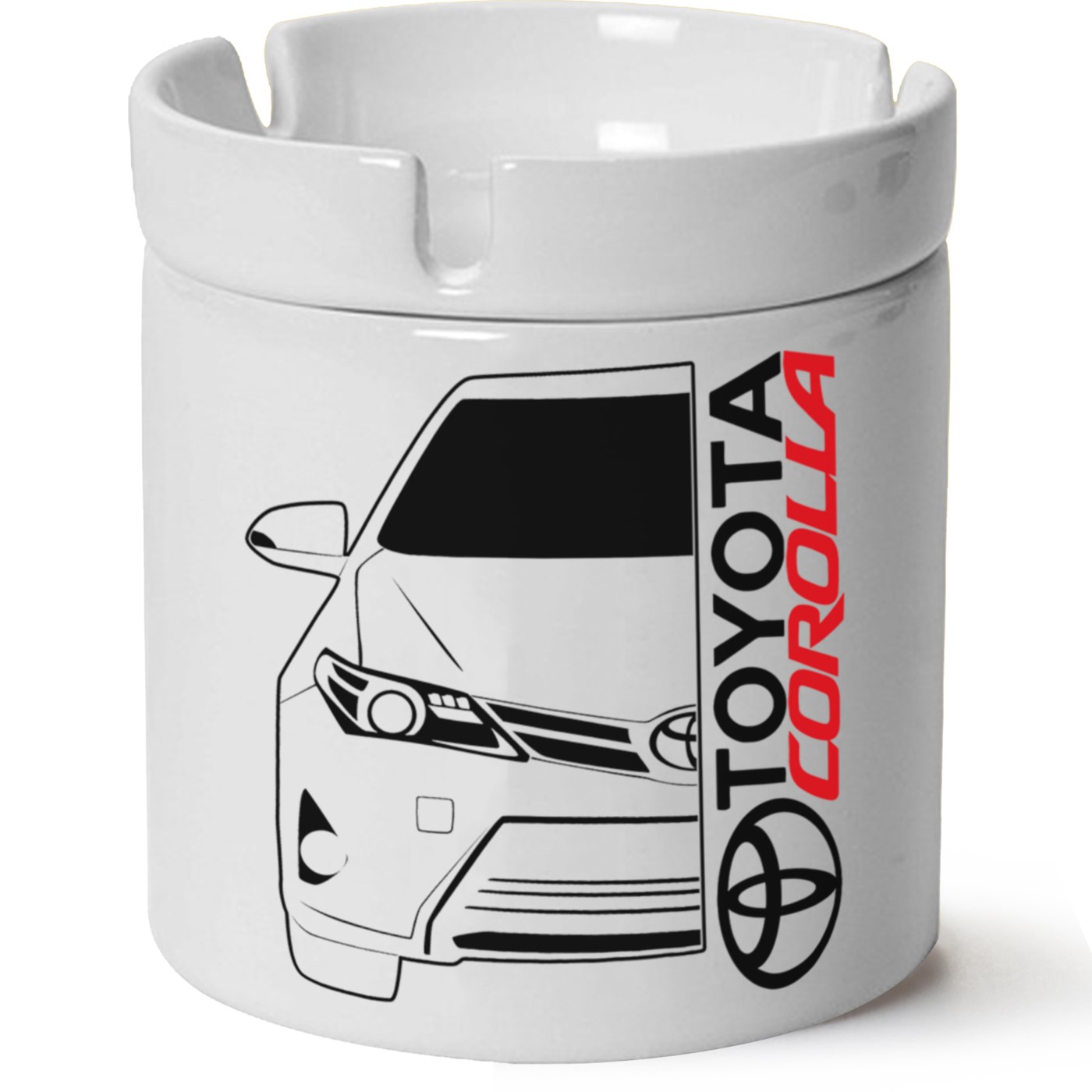 Toyota Corollae160 Baskılı Porselen At Söndür Küllük