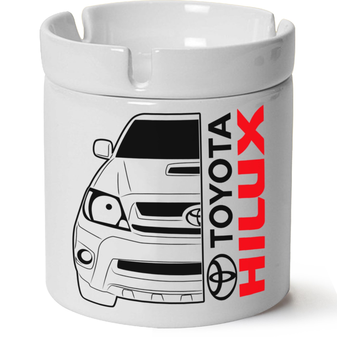 Toyota Hilux Baskılı Porselen At Söndür Küllük