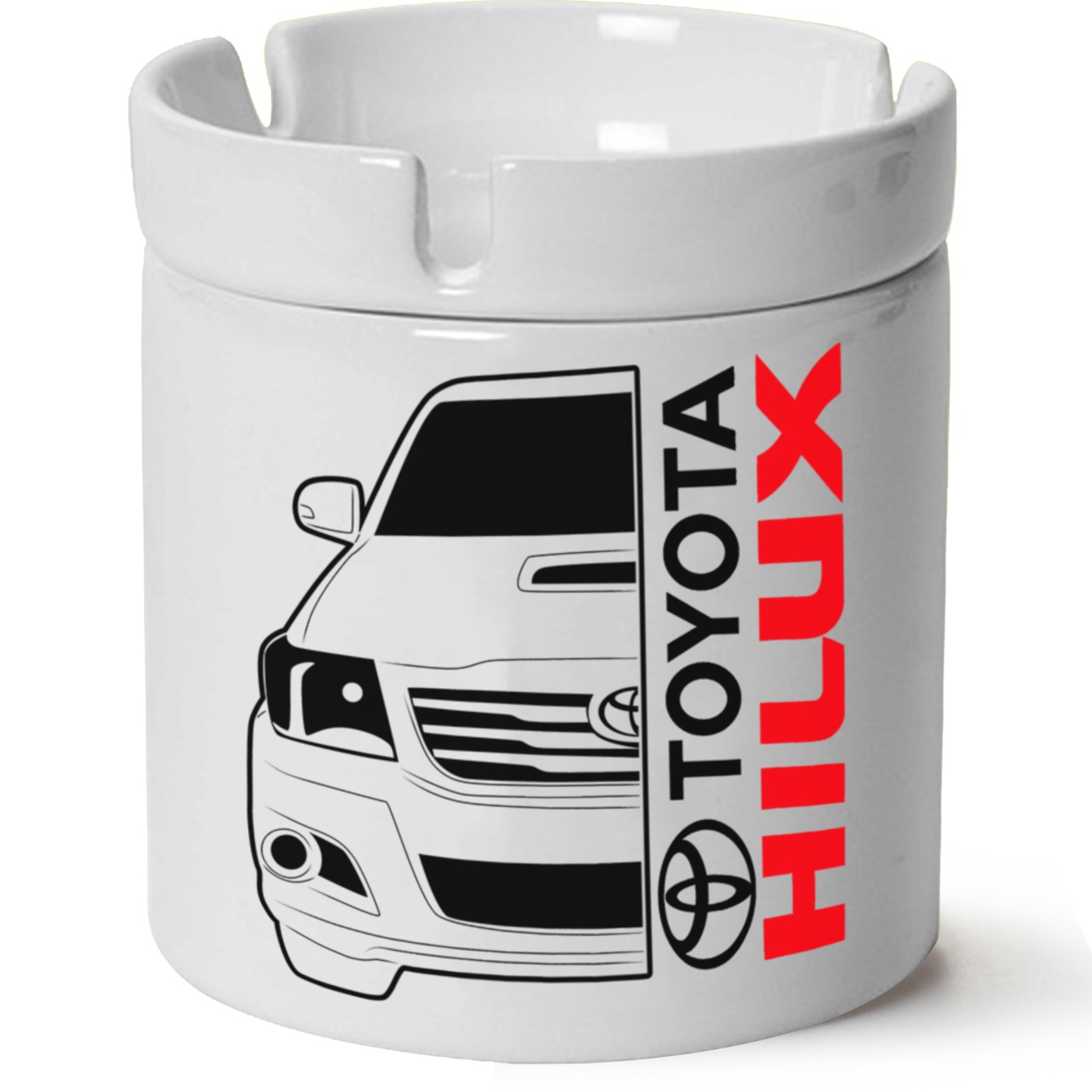 Toyota Hilux Baskılı Porselen At Söndür Küllük