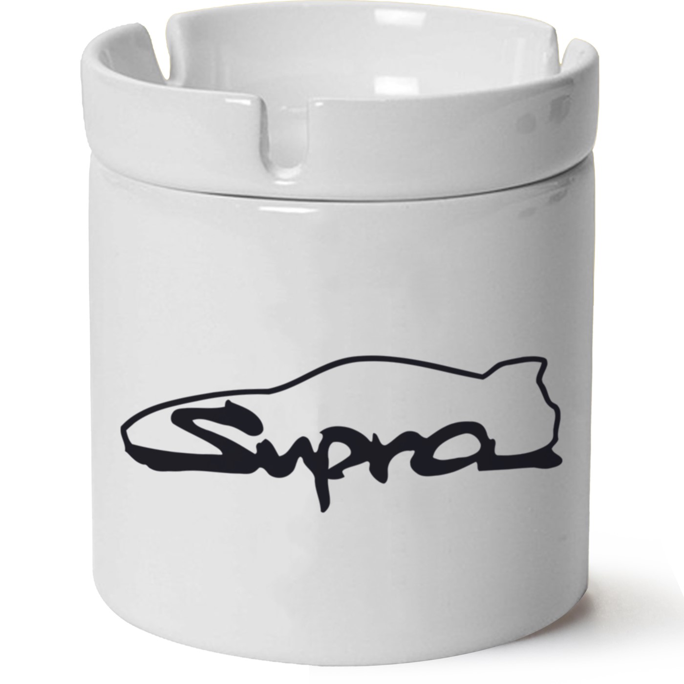 Toyota Supra Baskılı Porselen At Söndür Küllük