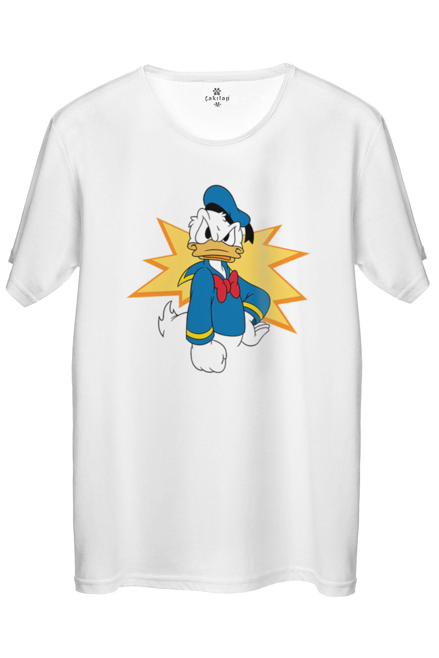 Donald Duck Baskılı Regular Tişört