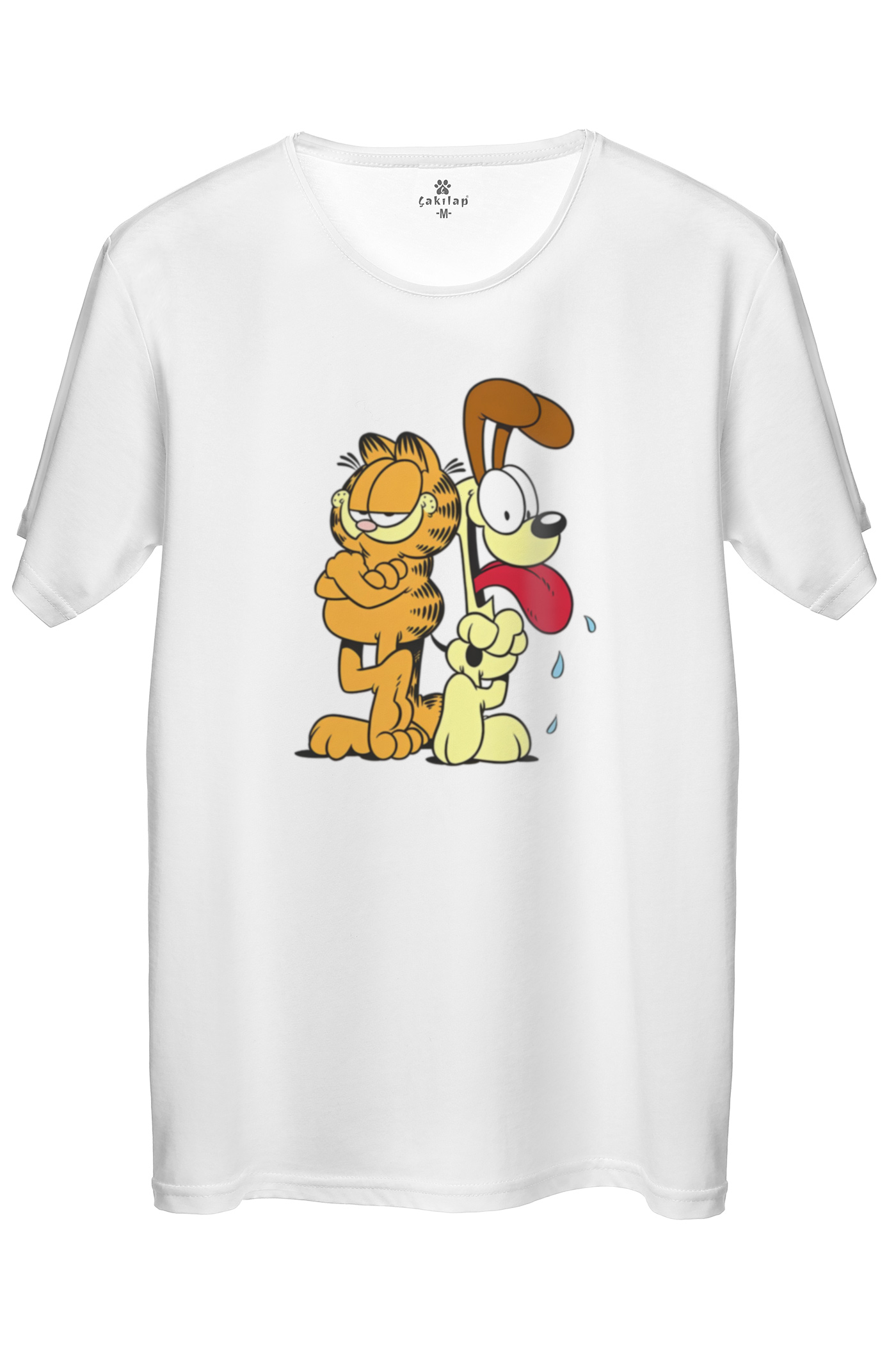 Garfield Baskılı Regular Tişört