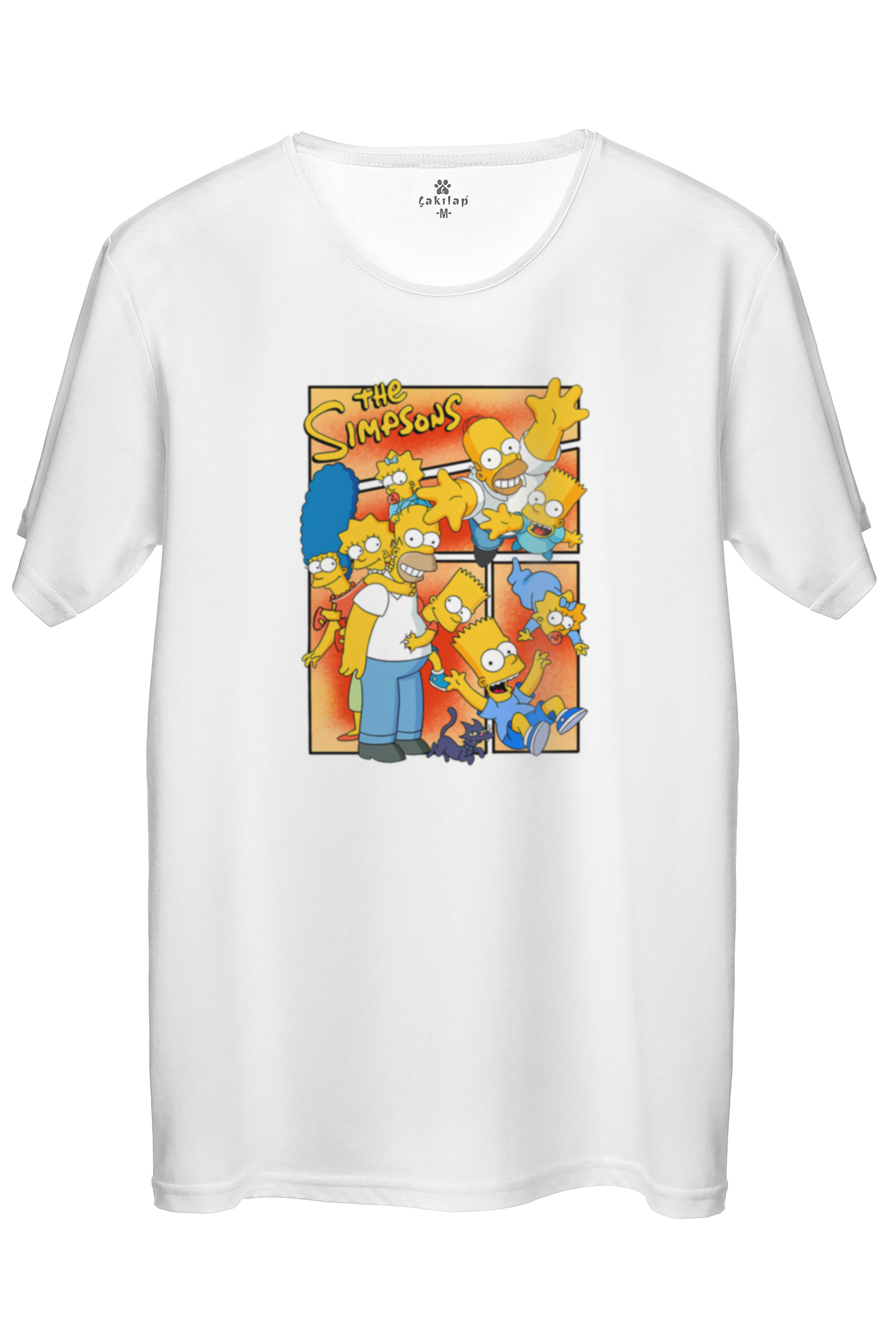 Simpsons Baskılı Regular Tişört