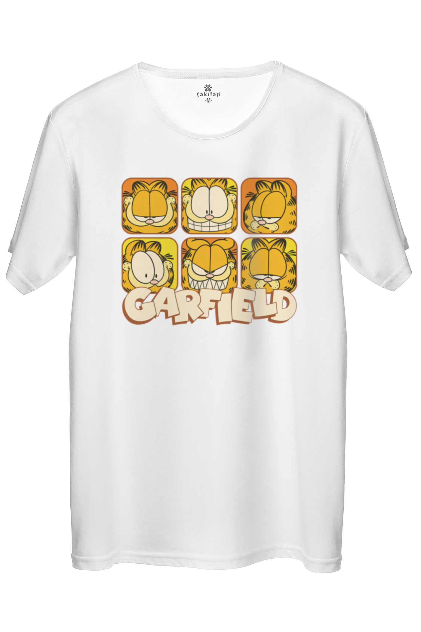 Garfield Baskılı Regular Tişört