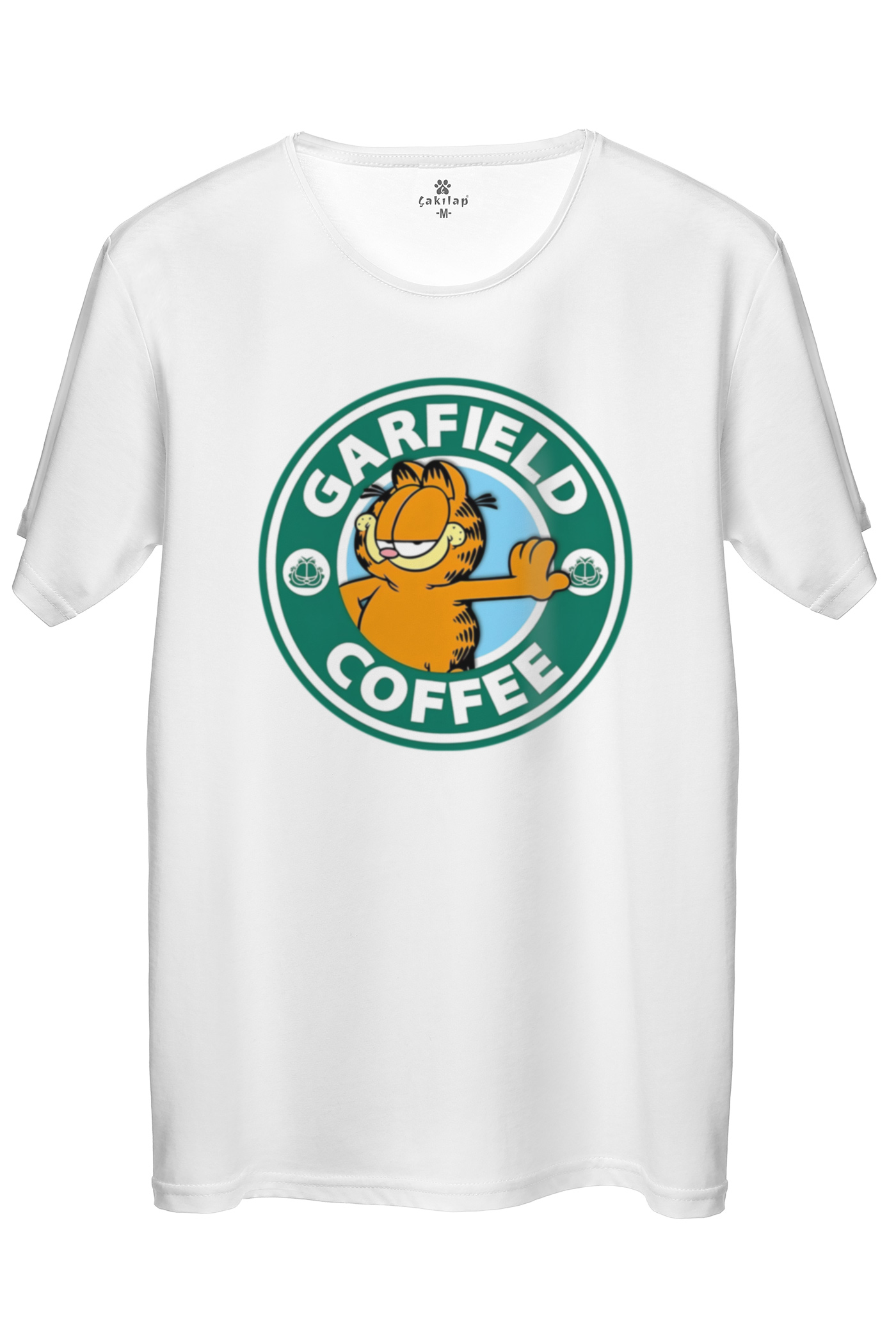 Garfield Baskılı Regular Tişört