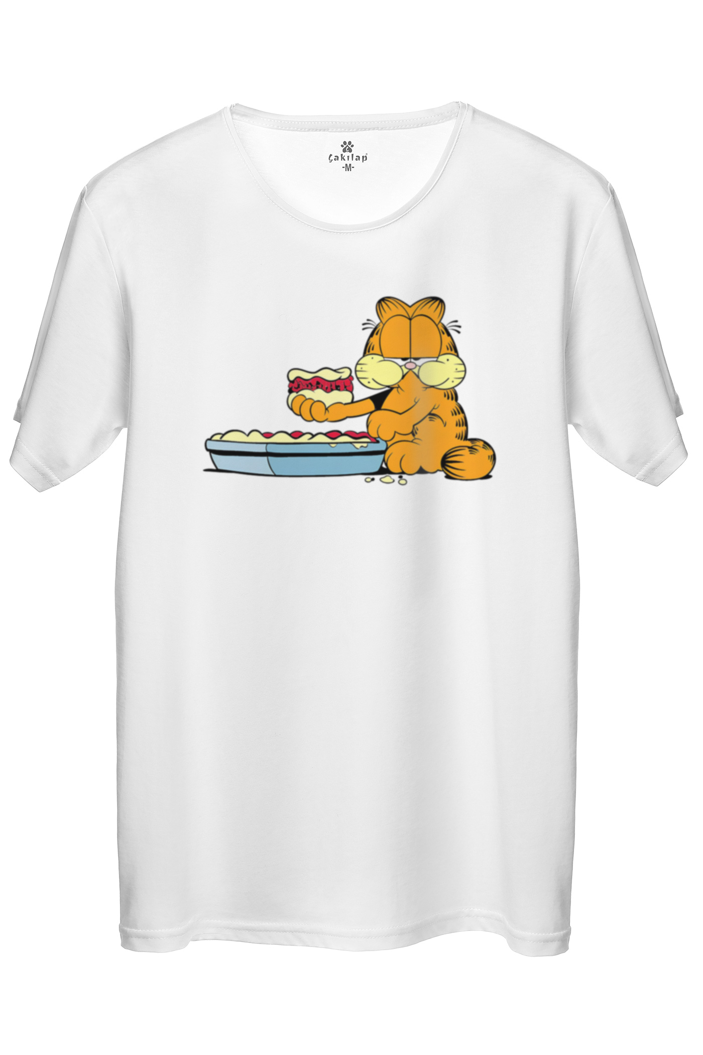Garfield Baskılı Regular Tişört