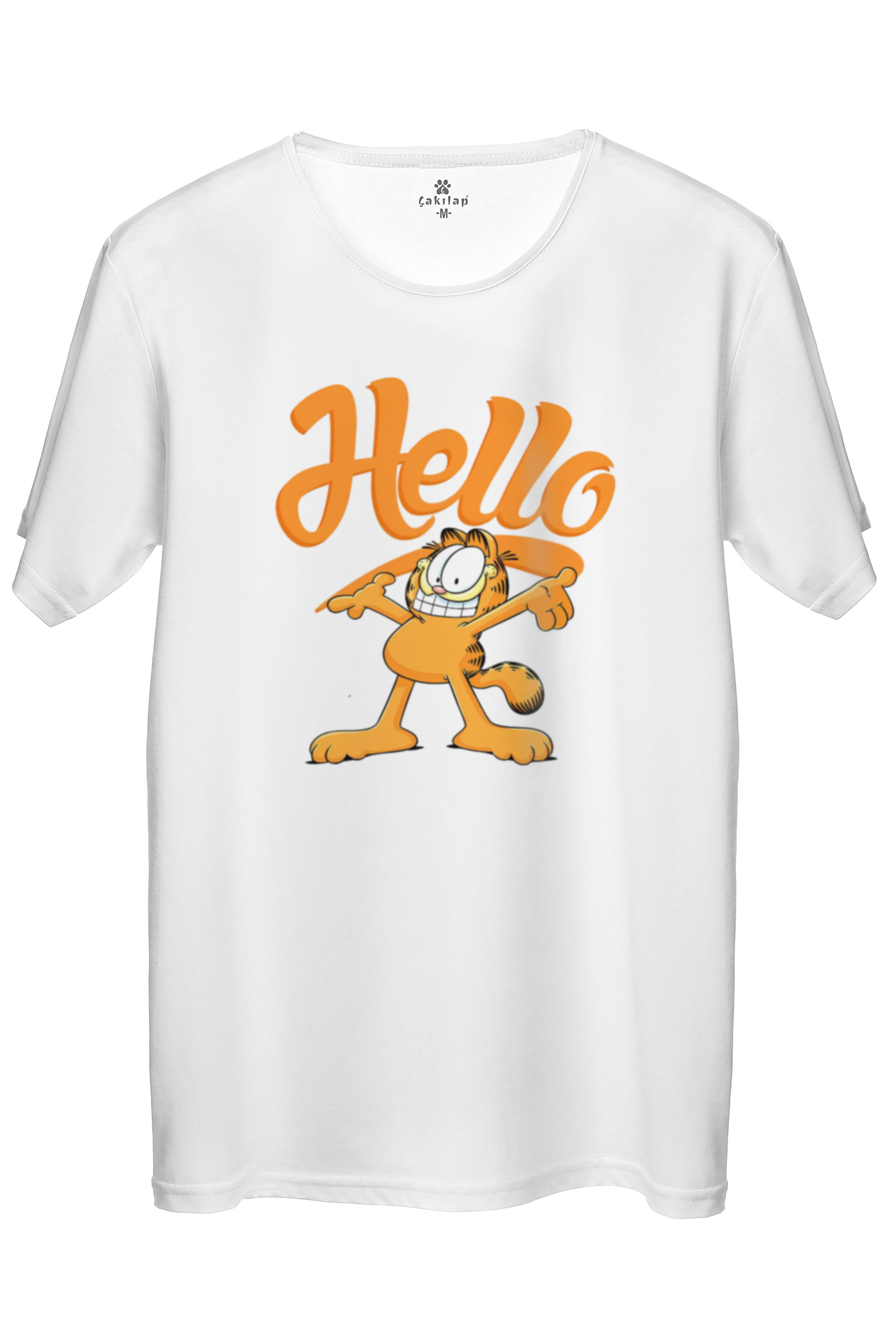 Garfield Baskılı Regular Tişört