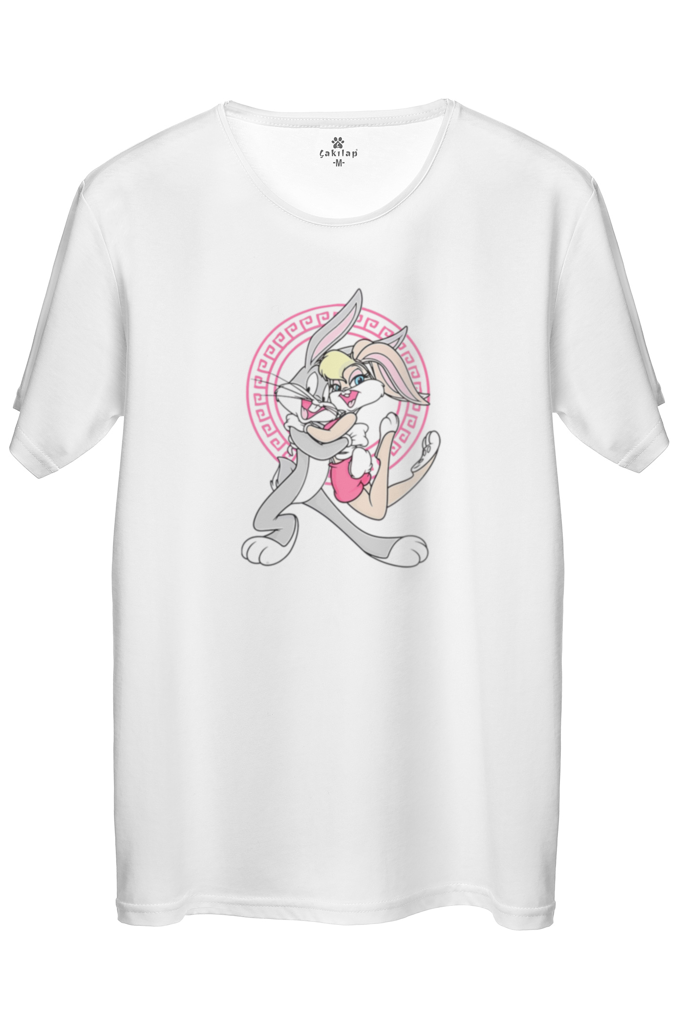 Bugs Lola Bunny Baskılı Regular Tişört