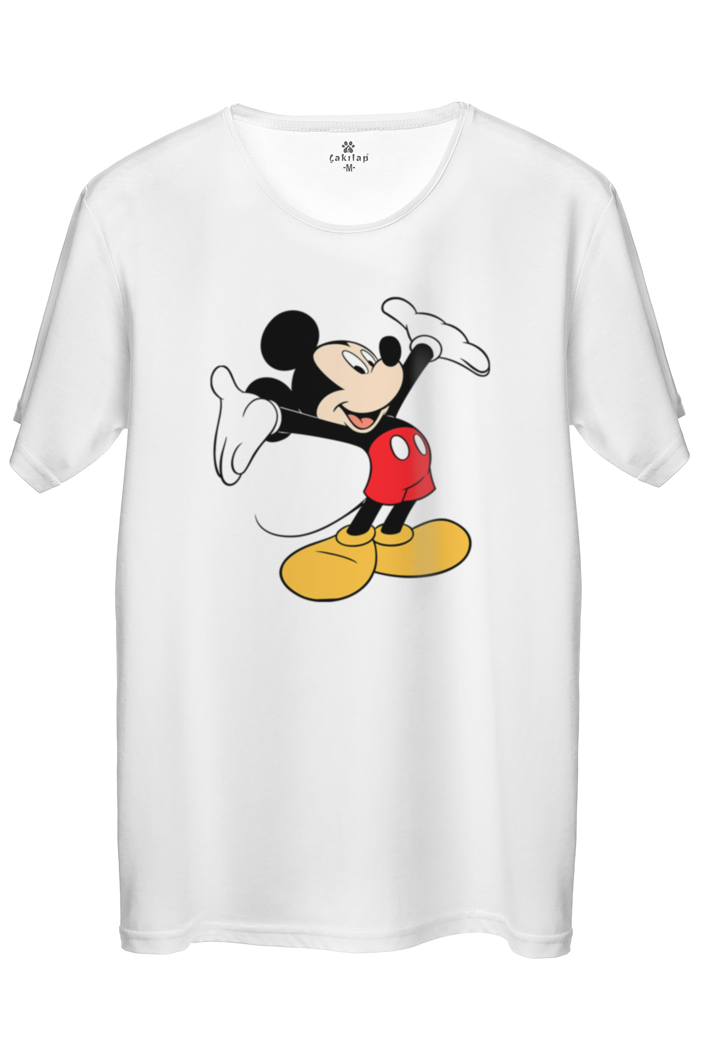 Mickey Mouse Baskılı Regular Tişört