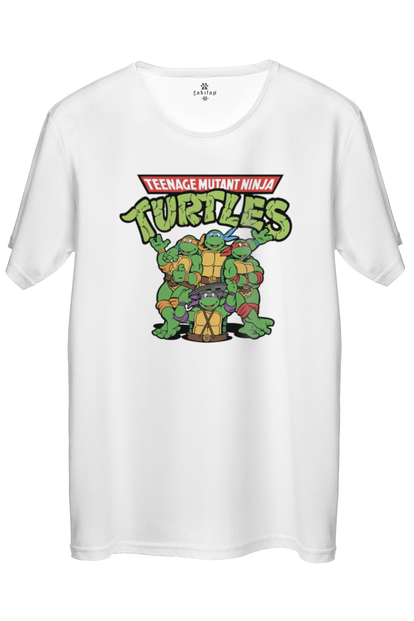 Ninja Kaplumbagalar Baskılı Regular Tişört