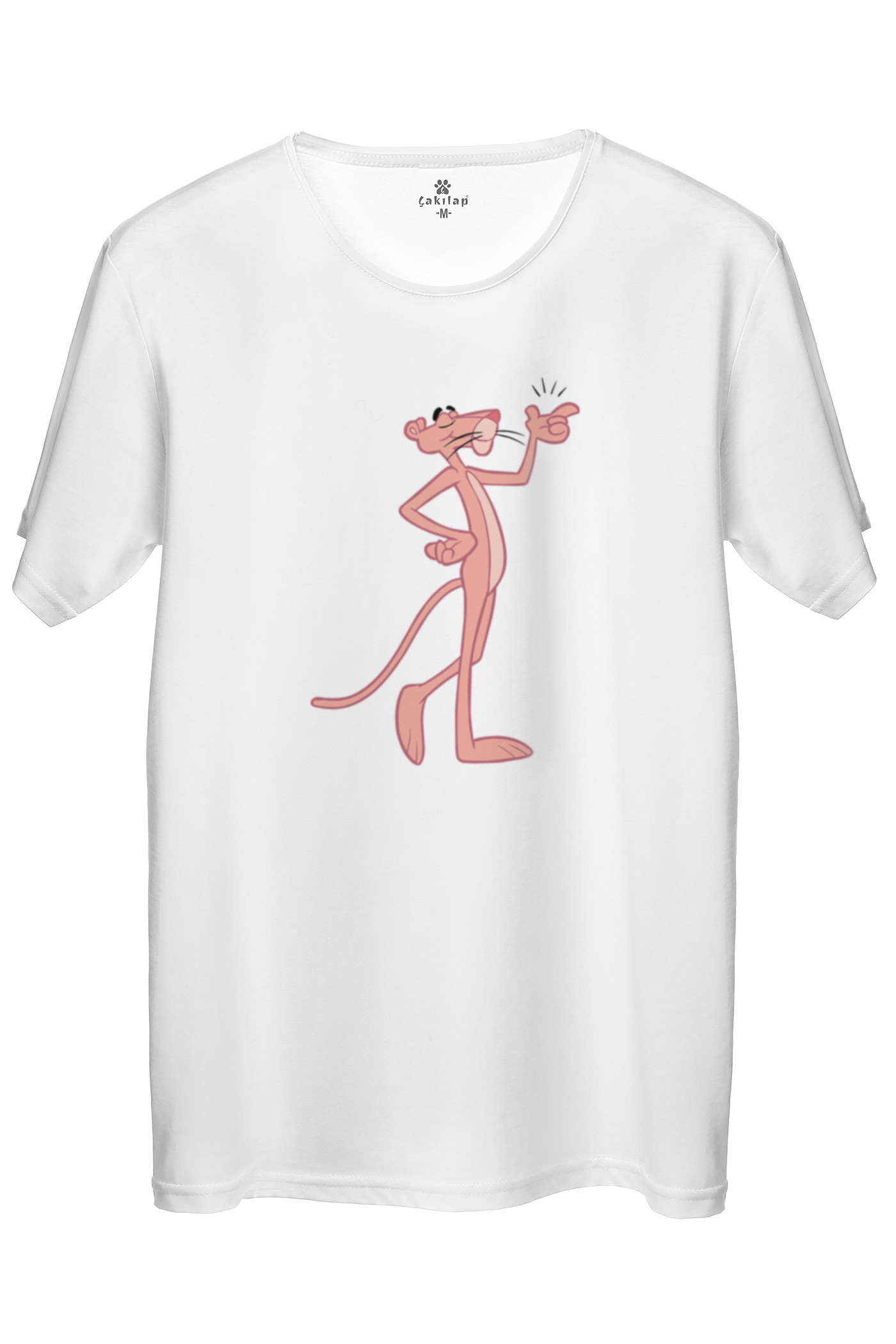 Pink Panther Baskılı Regular Tişört
