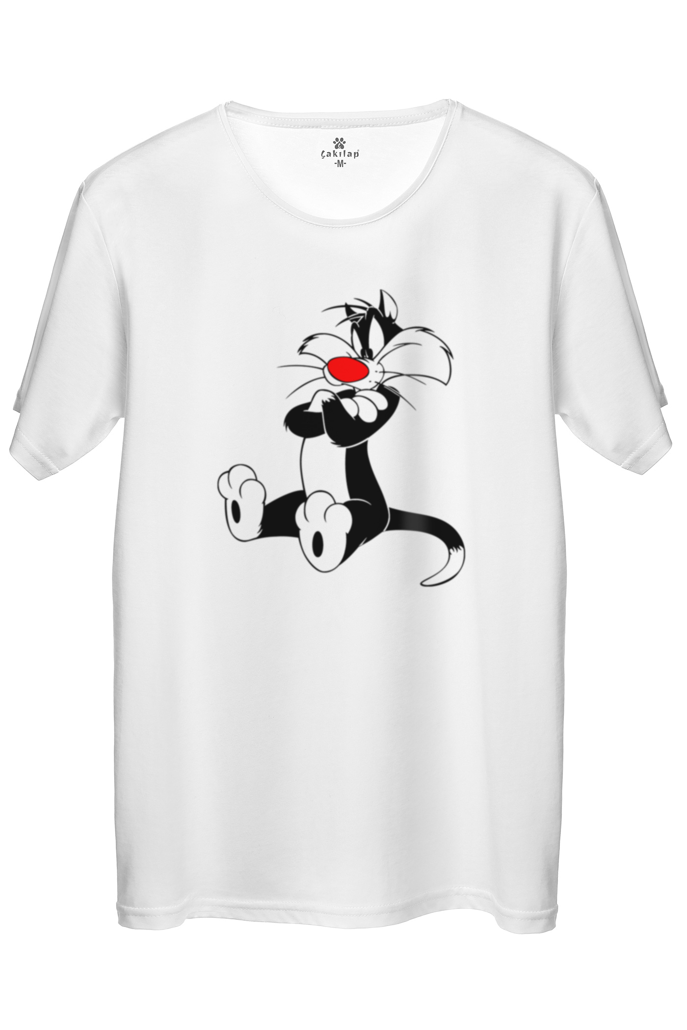 Sylvester Baskılı Regular Tişört