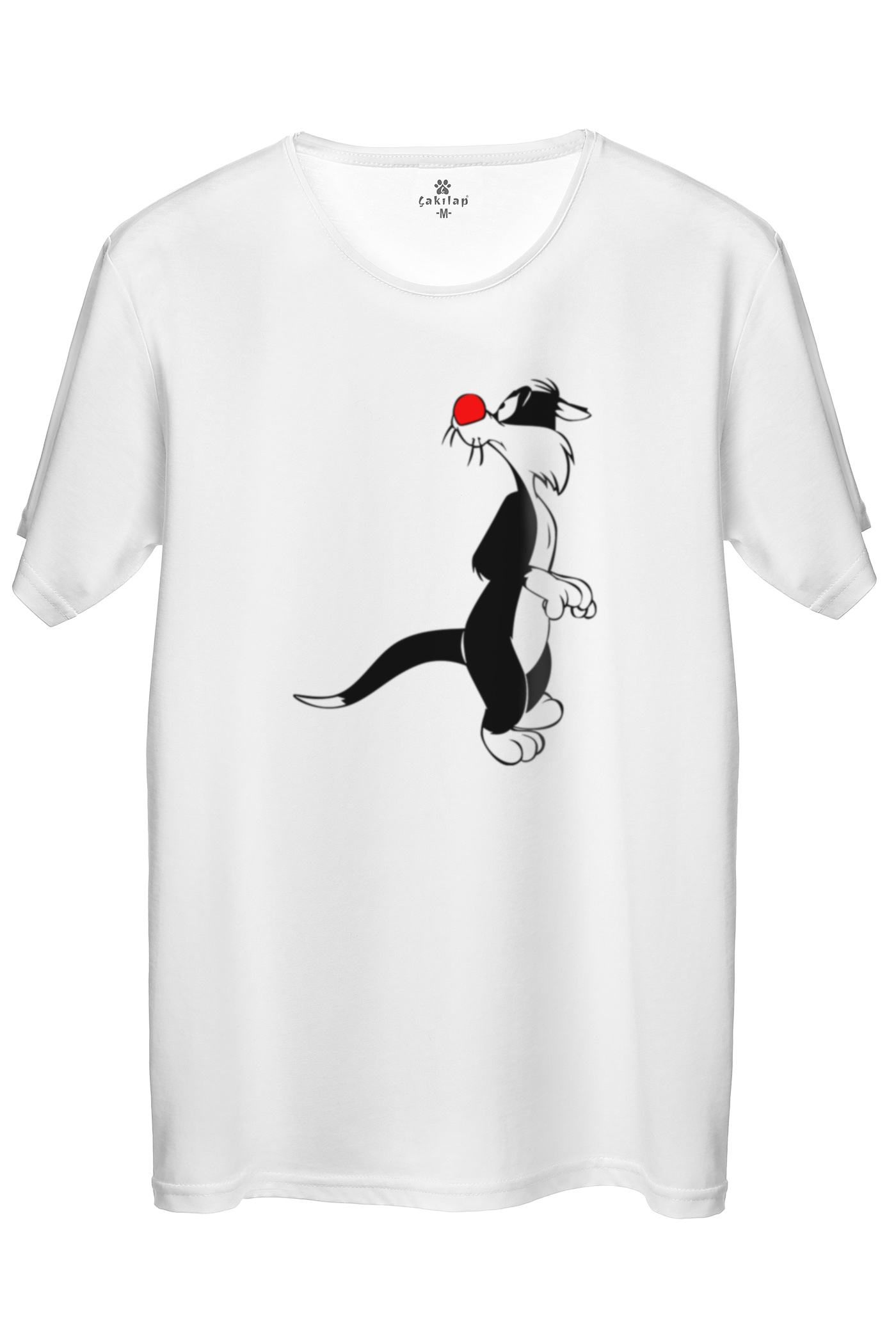 Sylvester Baskılı Regular Tişört