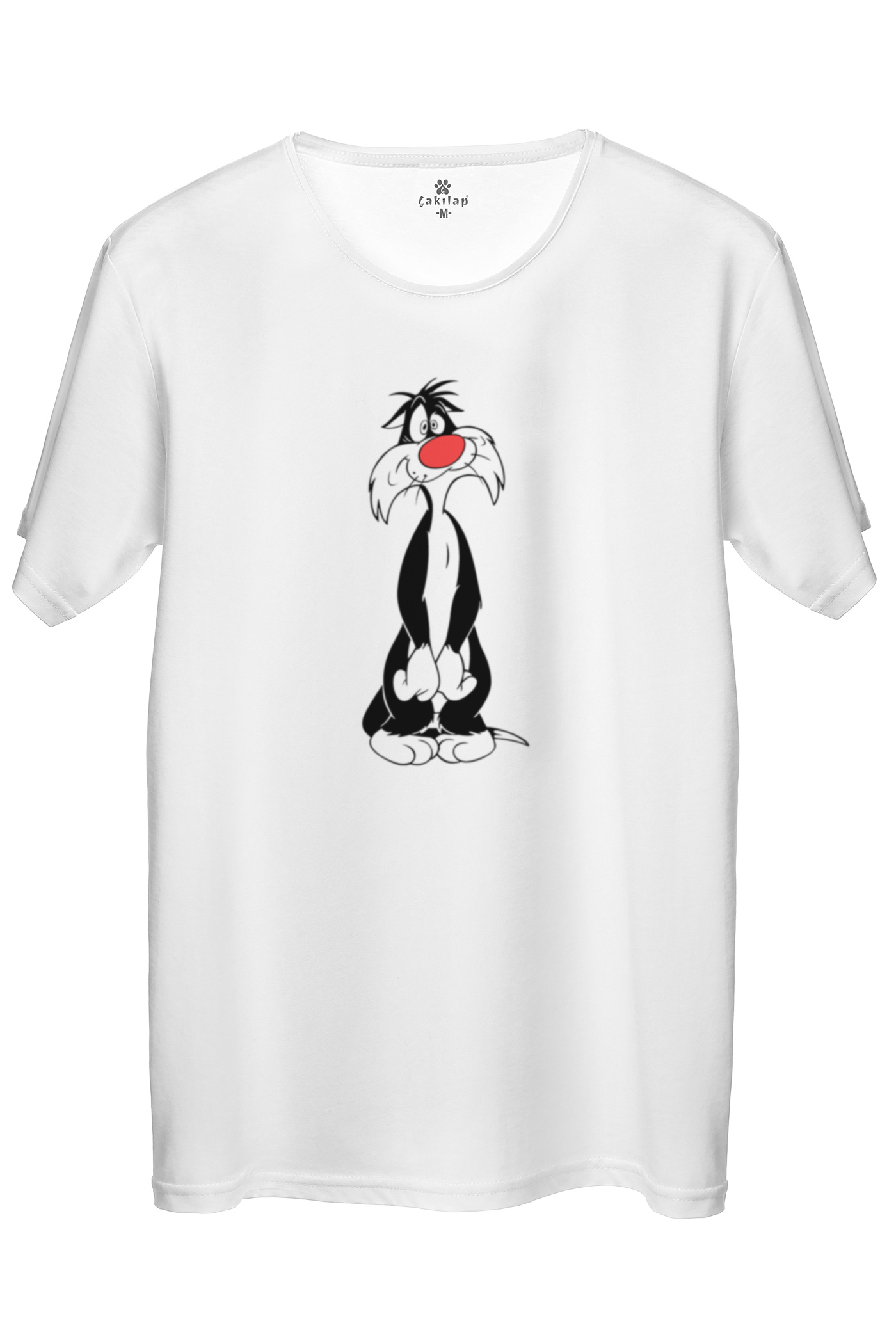 Sylvester Baskılı Regular Tişört