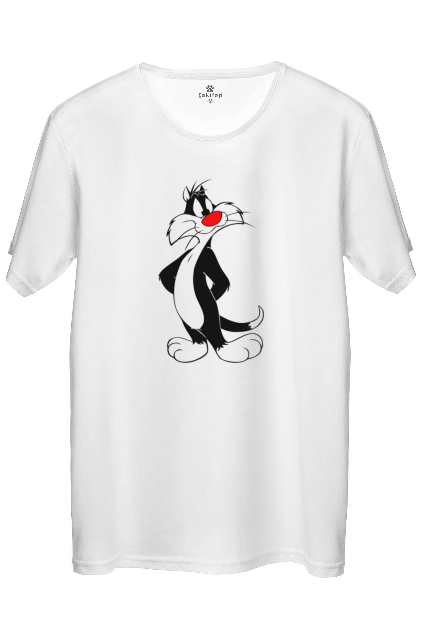 Sylvester Baskılı Regular Tişört