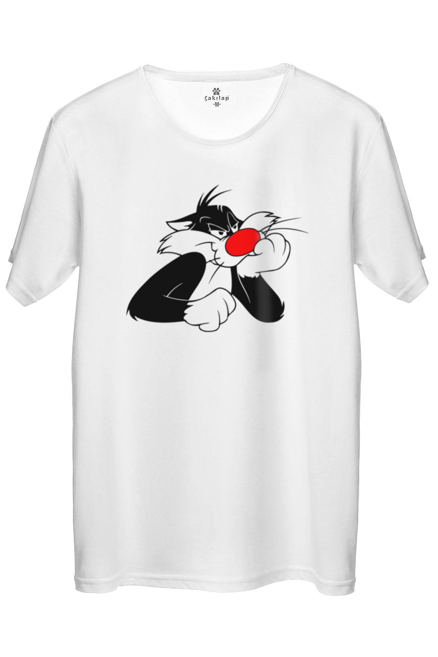 Sylvester Baskılı Regular Tişört