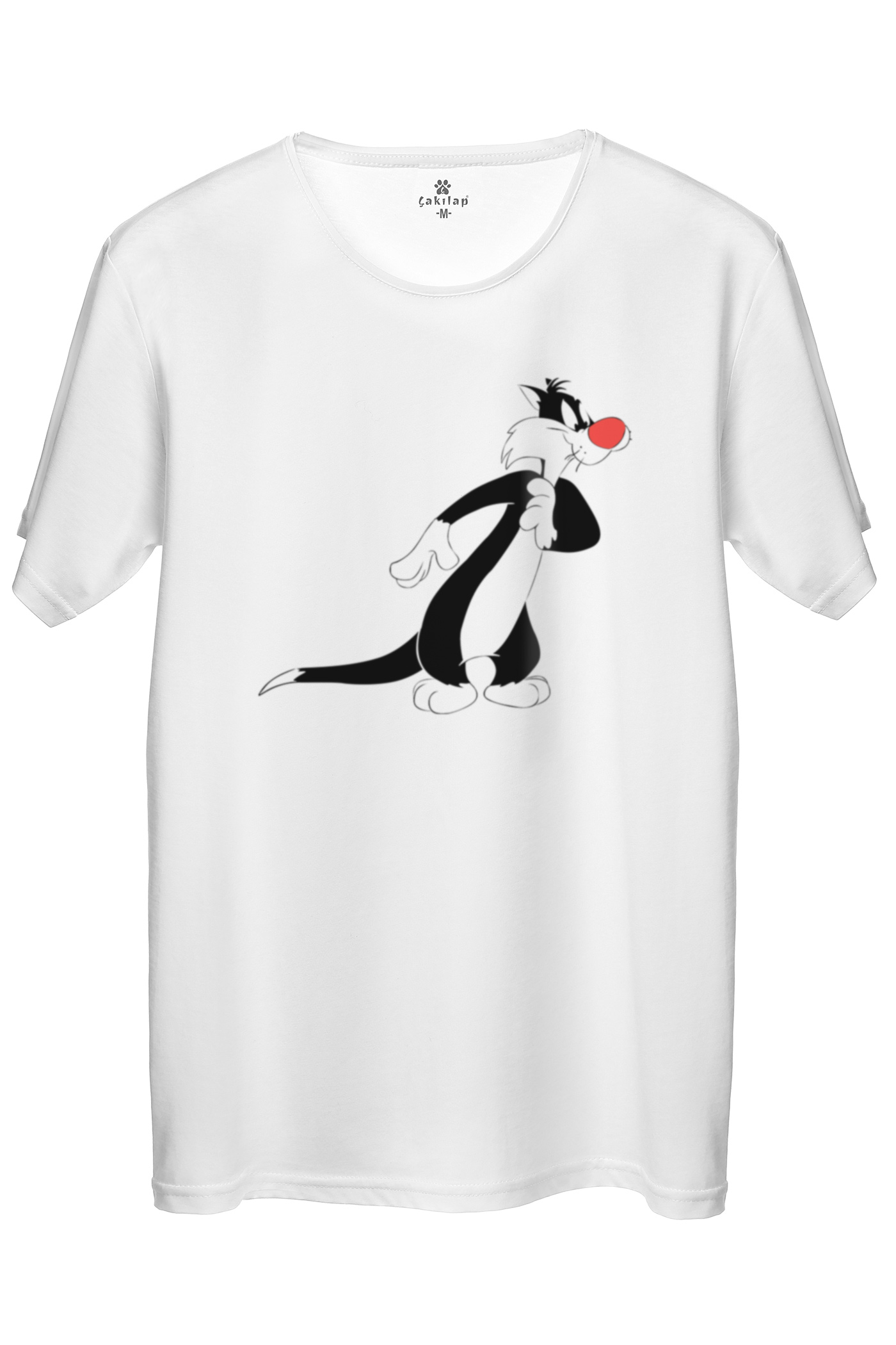 Sylvester Baskılı Regular Tişört