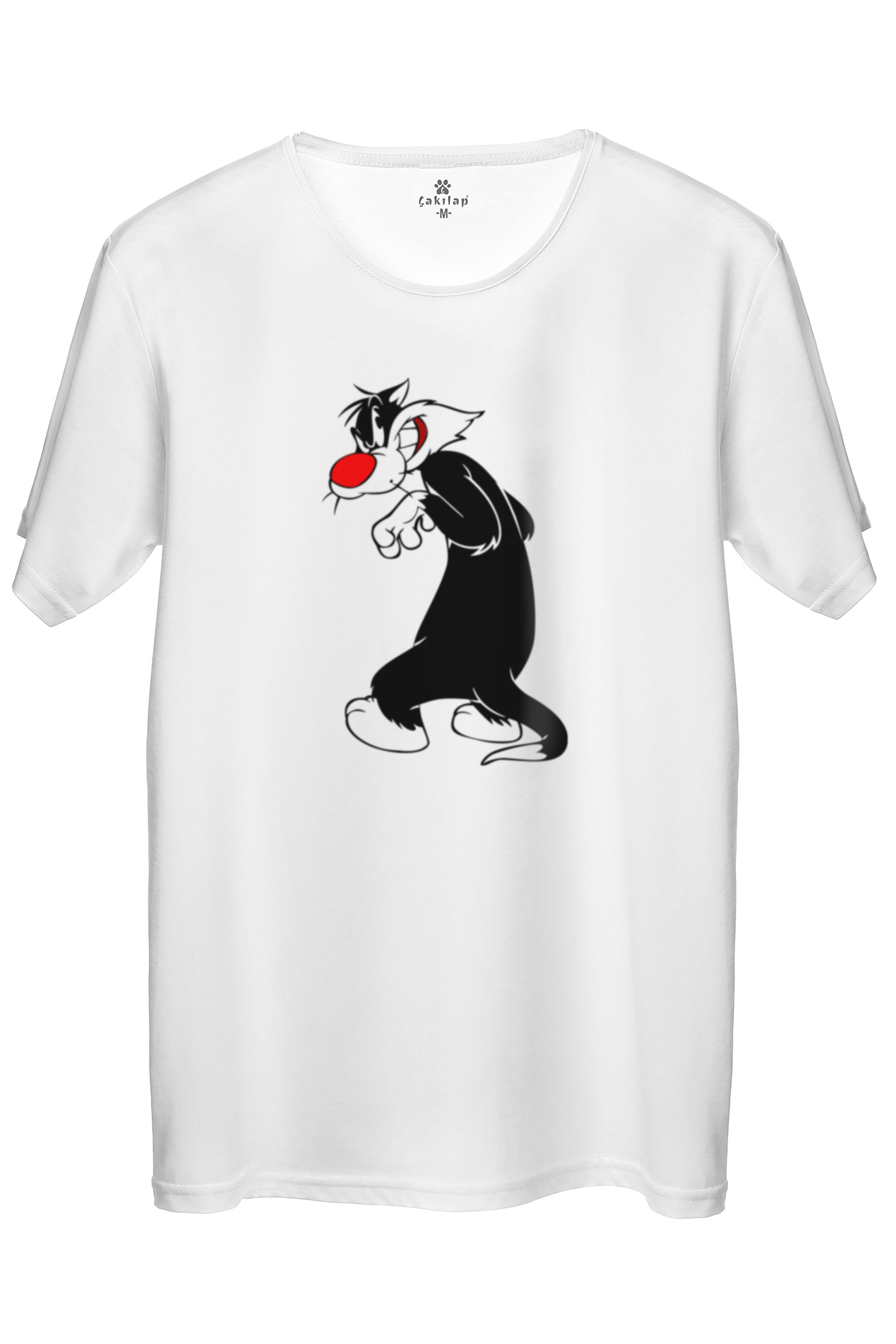 Sylvester Baskılı Regular Tişört