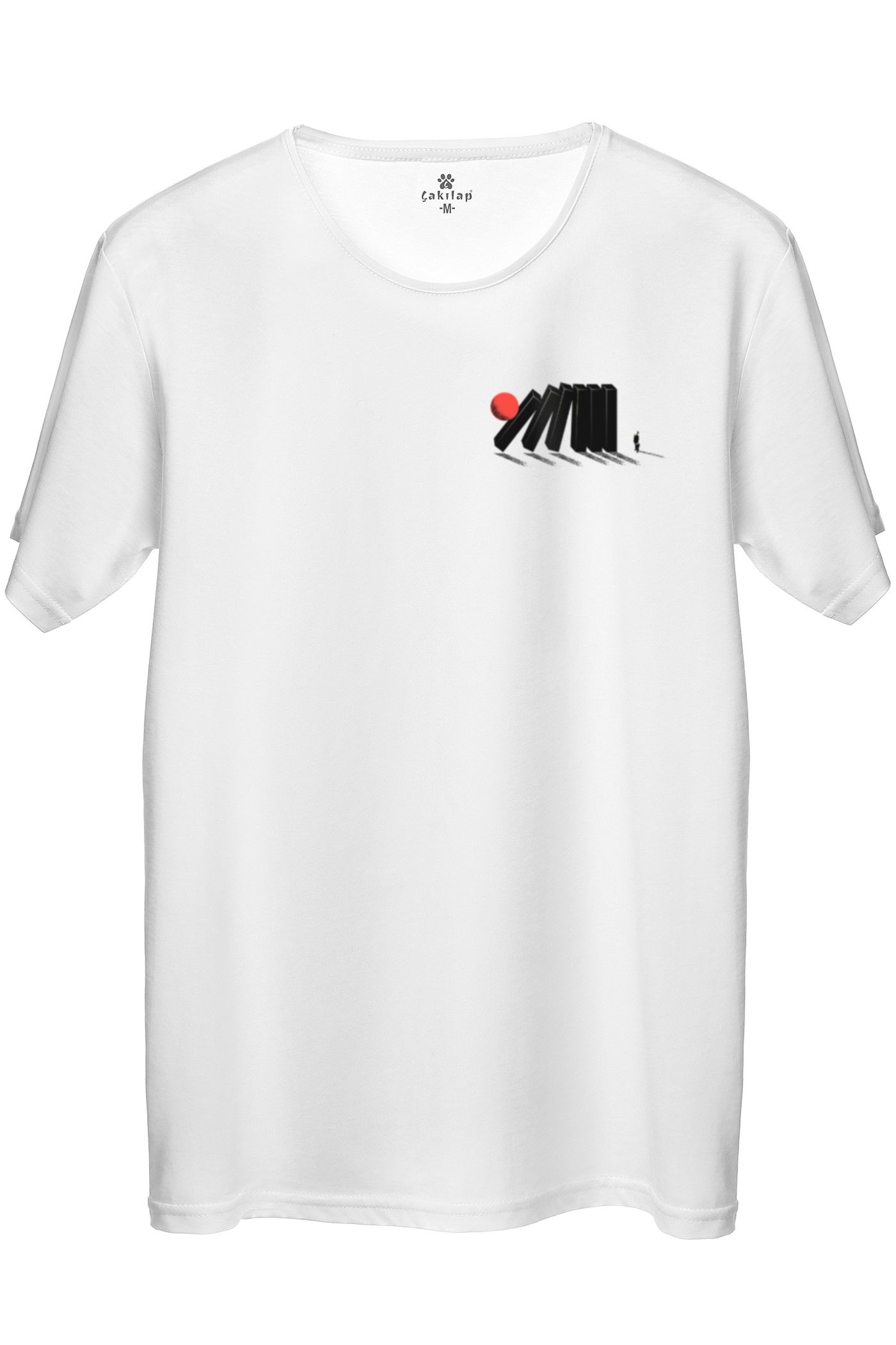 Retro Baskılı Regular Tişört