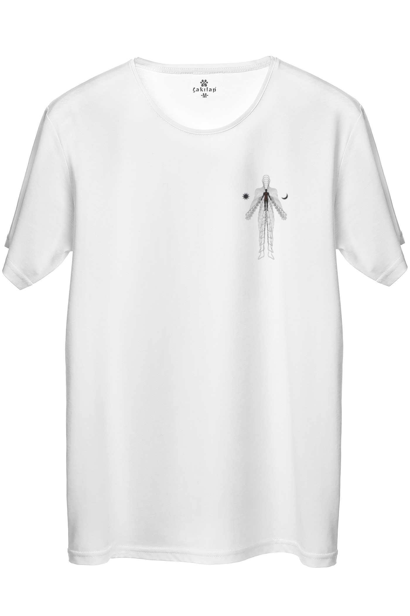 Retro Baskılı Regular Tişört