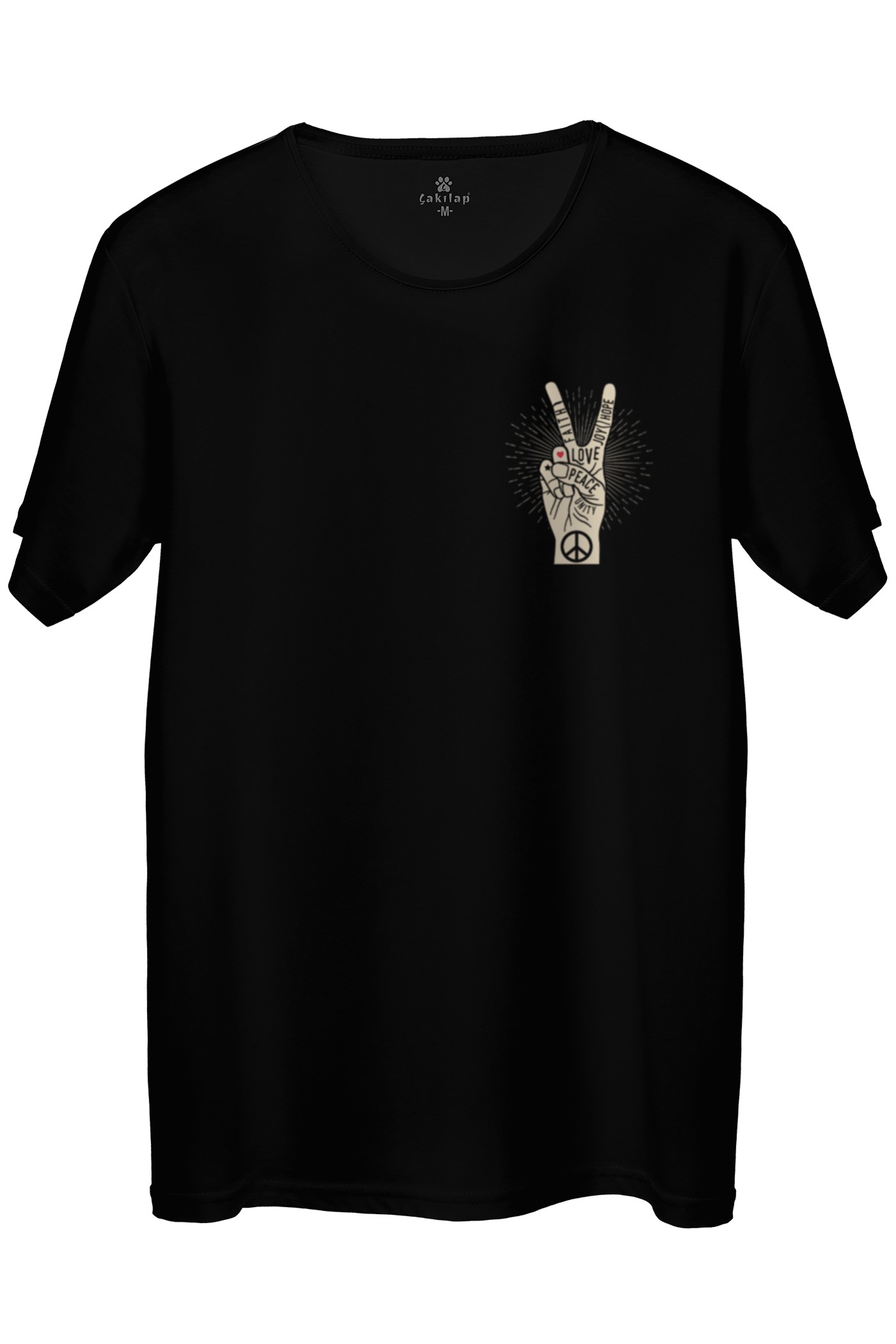 Retro Baskılı Regular Tişört