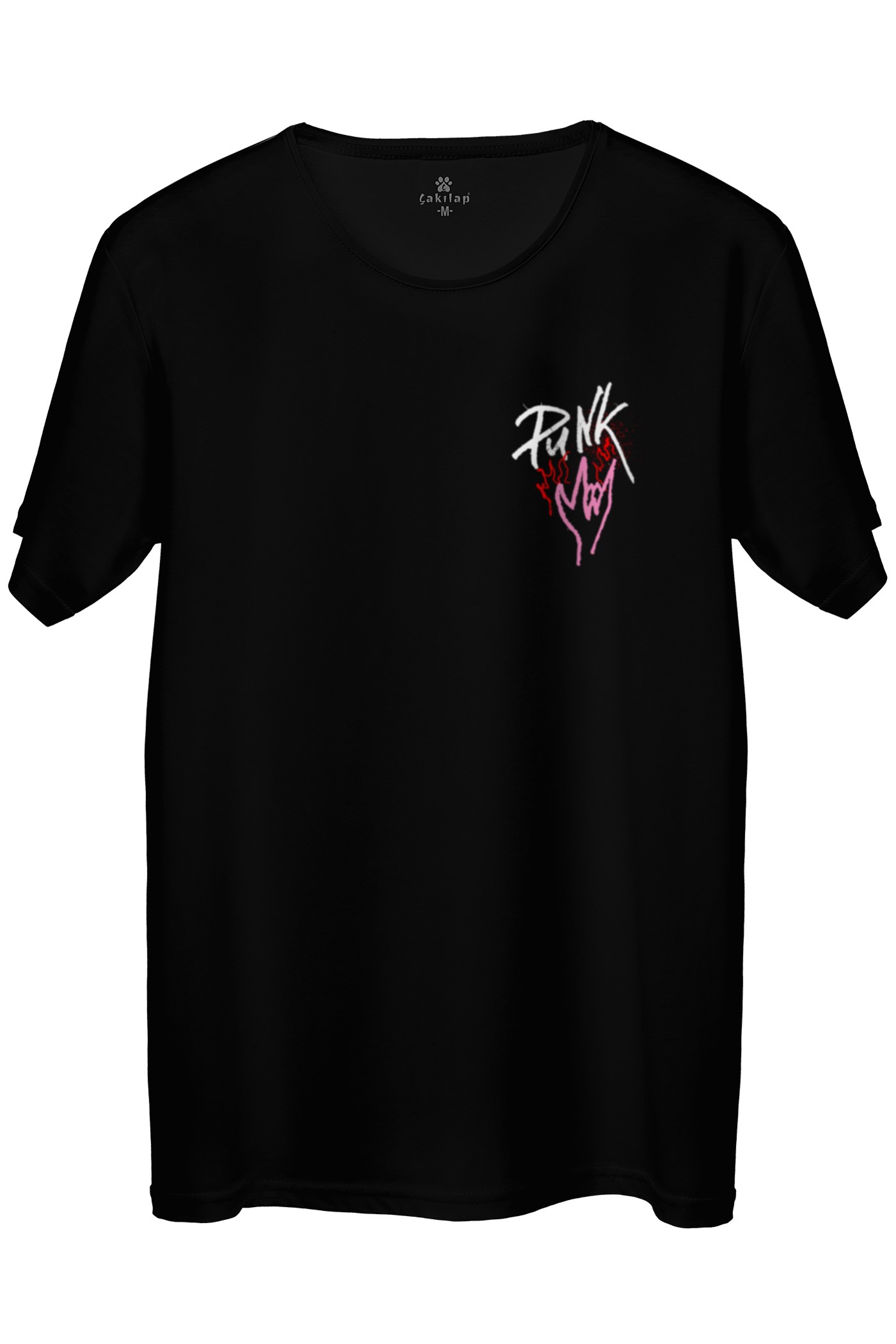 Retro Baskılı Regular Tişört