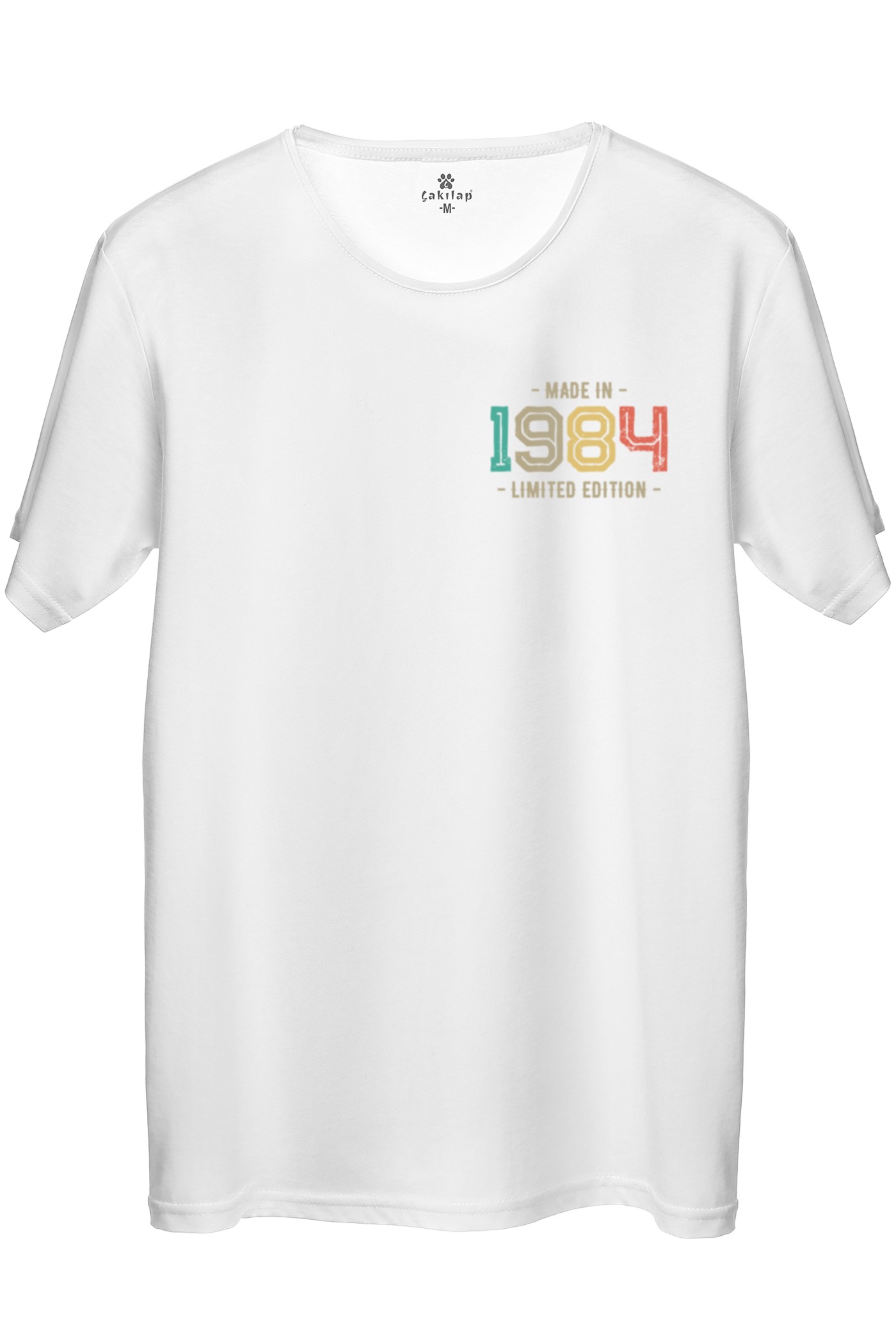 Retro Baskılı Regular Tişört