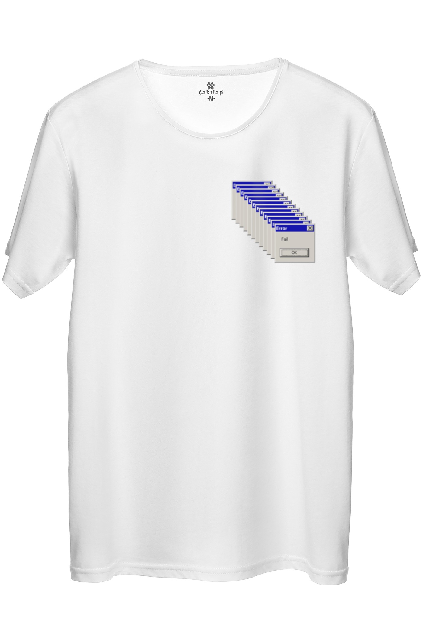 Retro Baskılı Regular Tişört