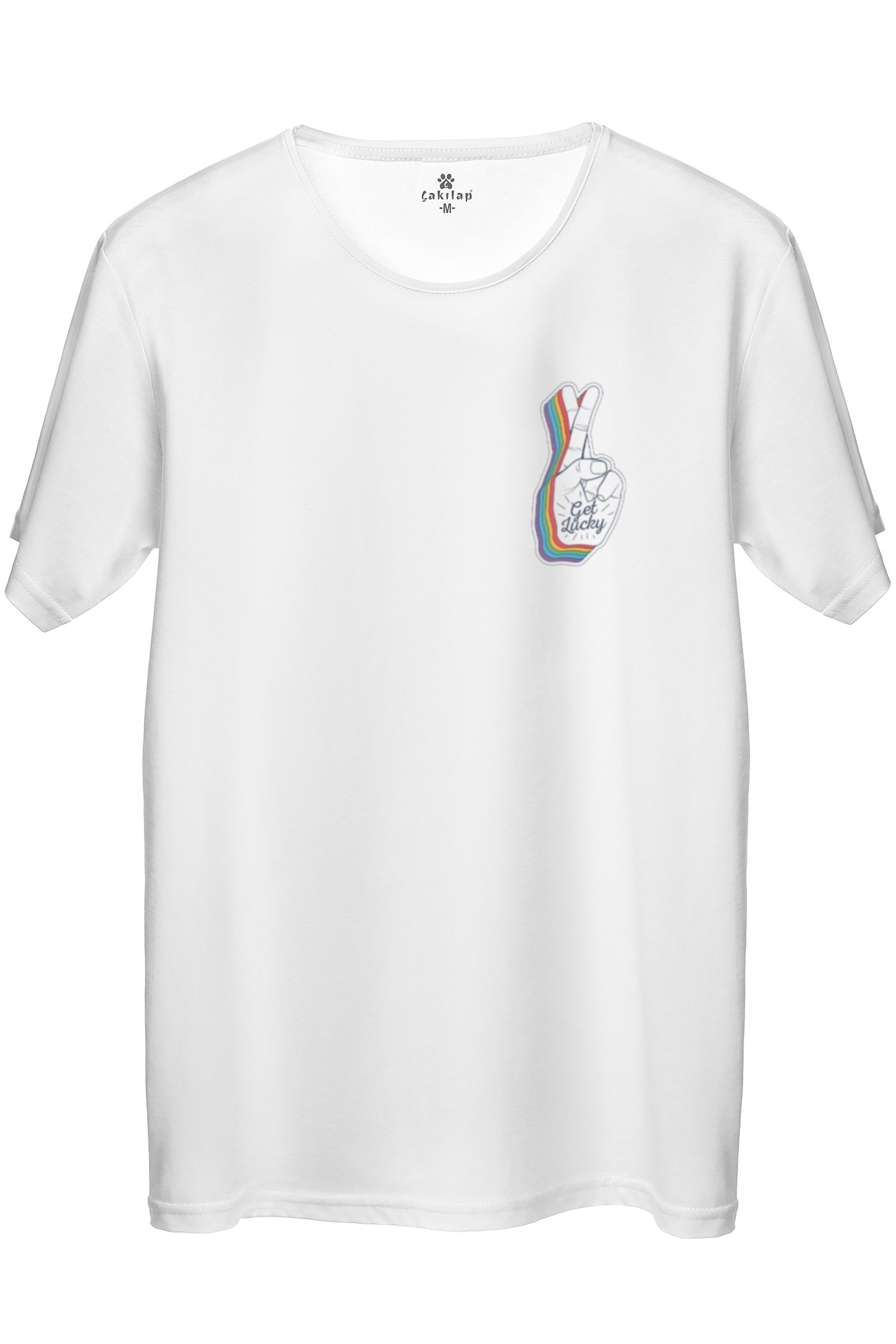 Retro Baskılı Regular Tişört