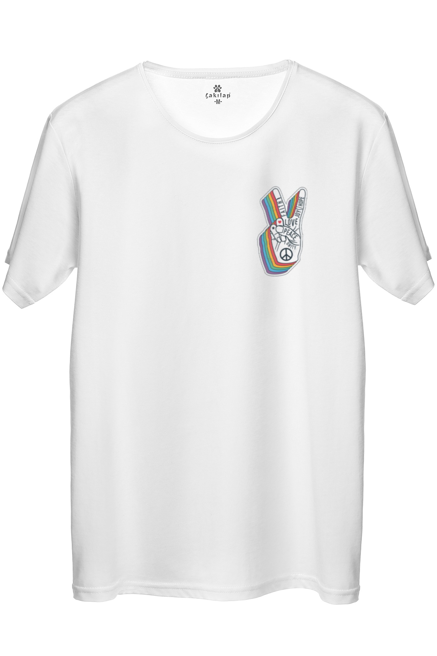 Retro Baskılı Regular Tişört