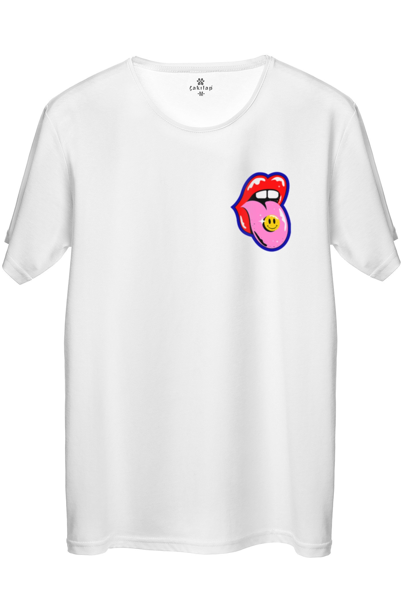 Retro Baskılı Regular Tişört