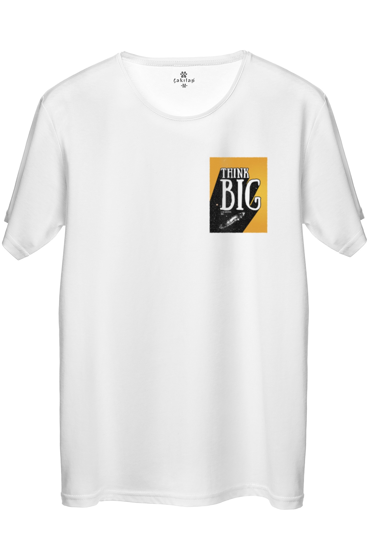 Retro Baskılı Regular Tişört