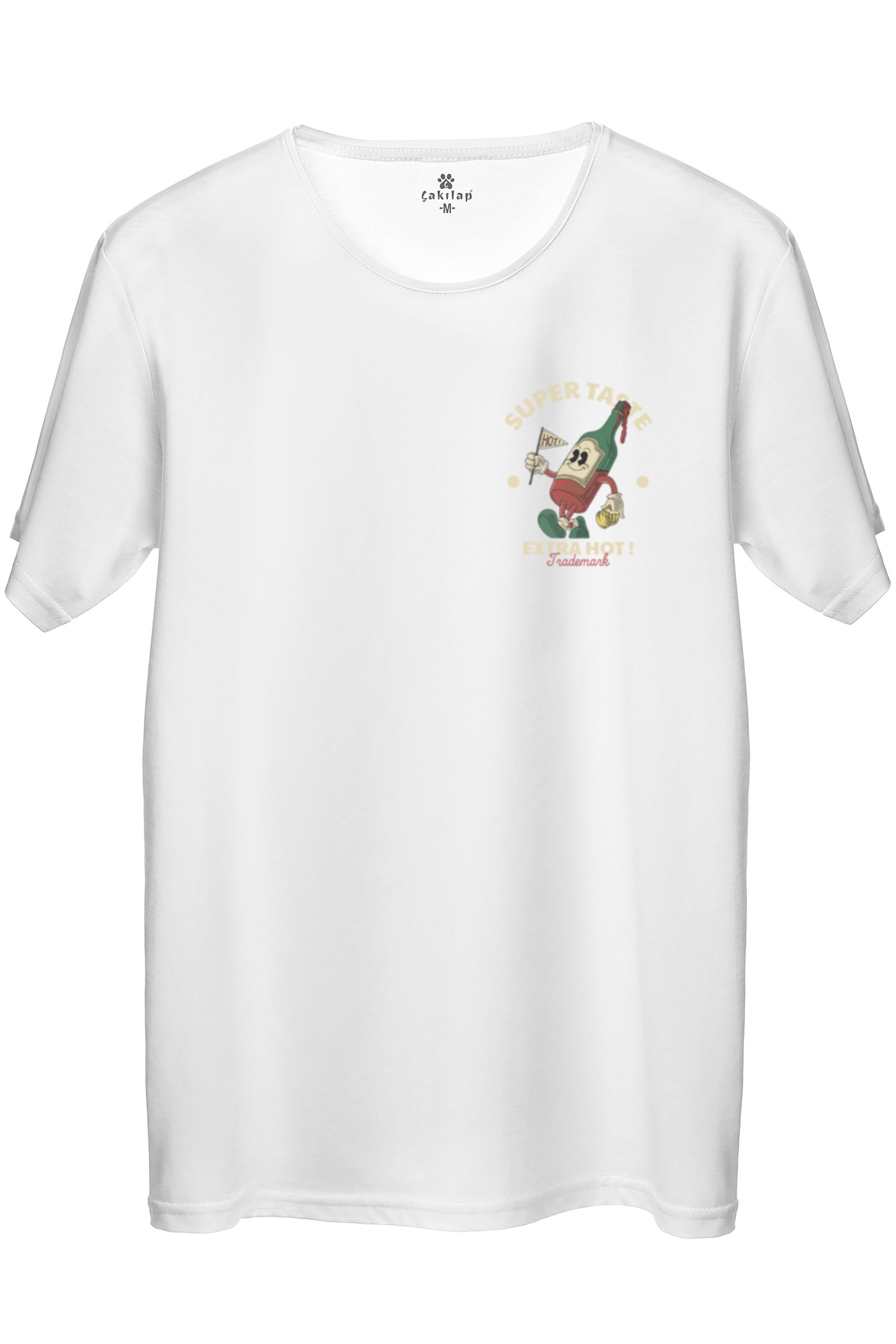 Retro Baskılı Regular Tişört