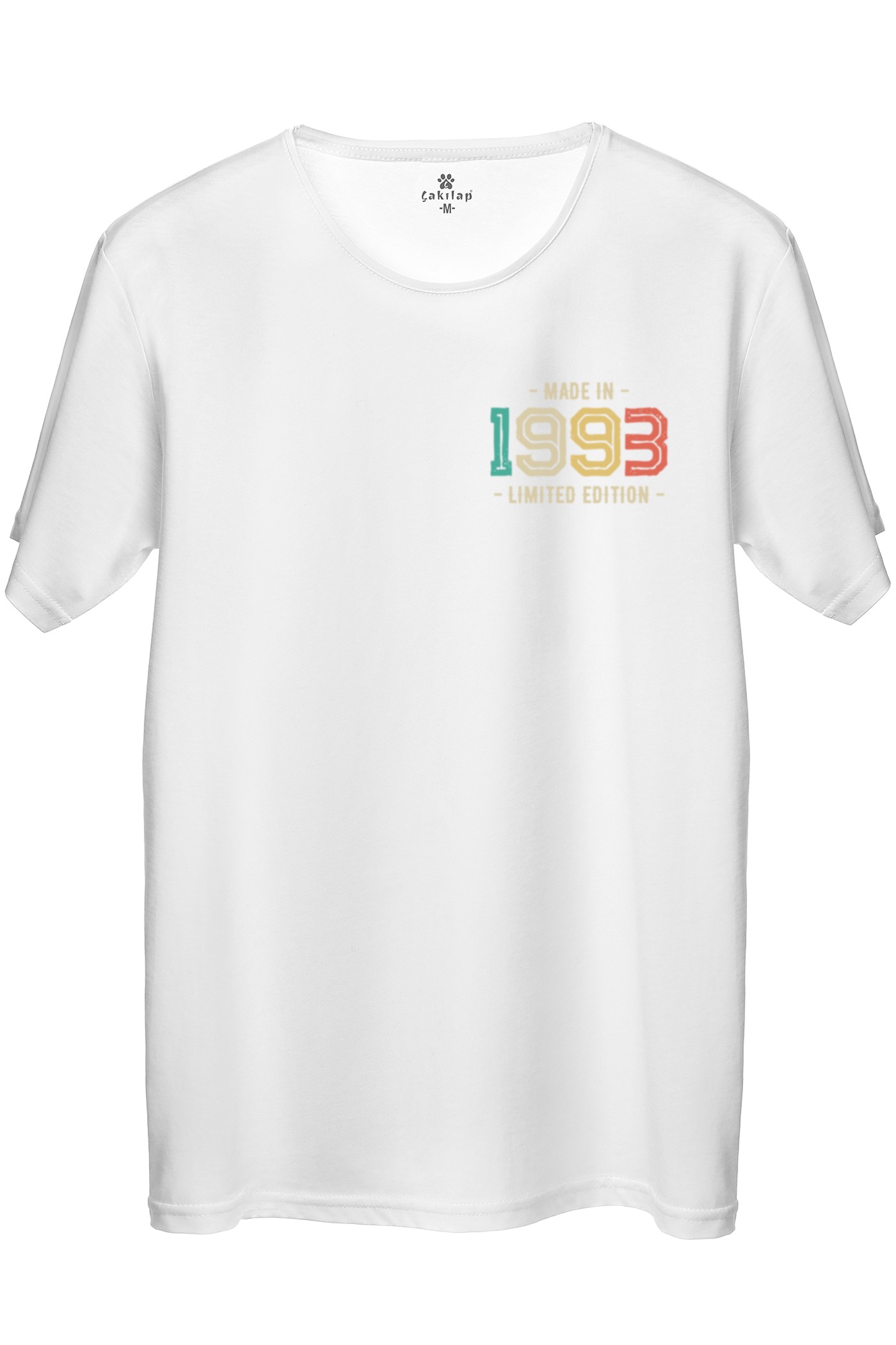 Retro Baskılı Regular Tişört