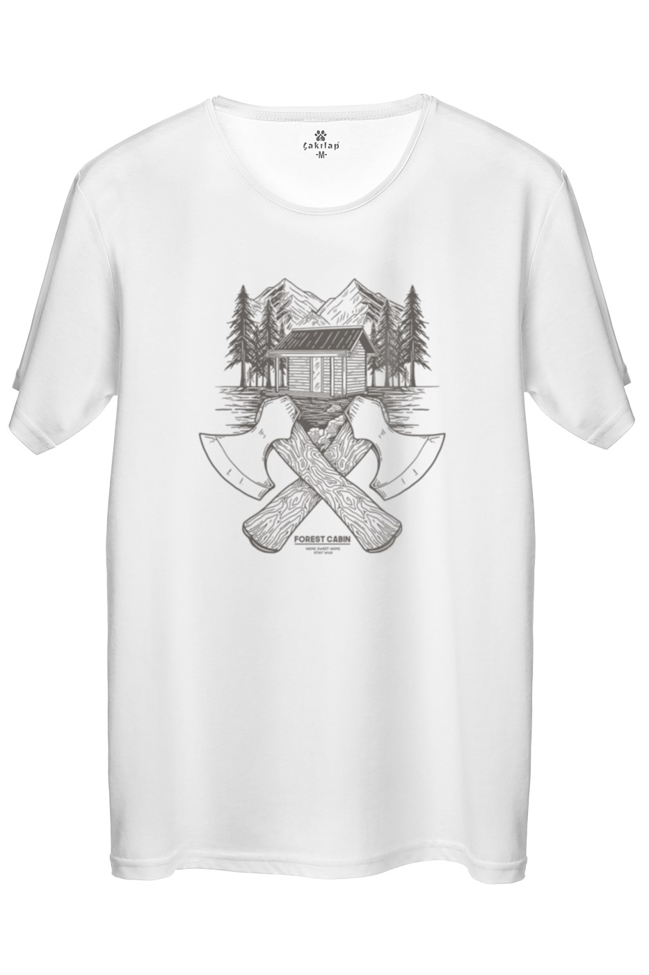 Macera-Doğa Baskılı Regular Tişört