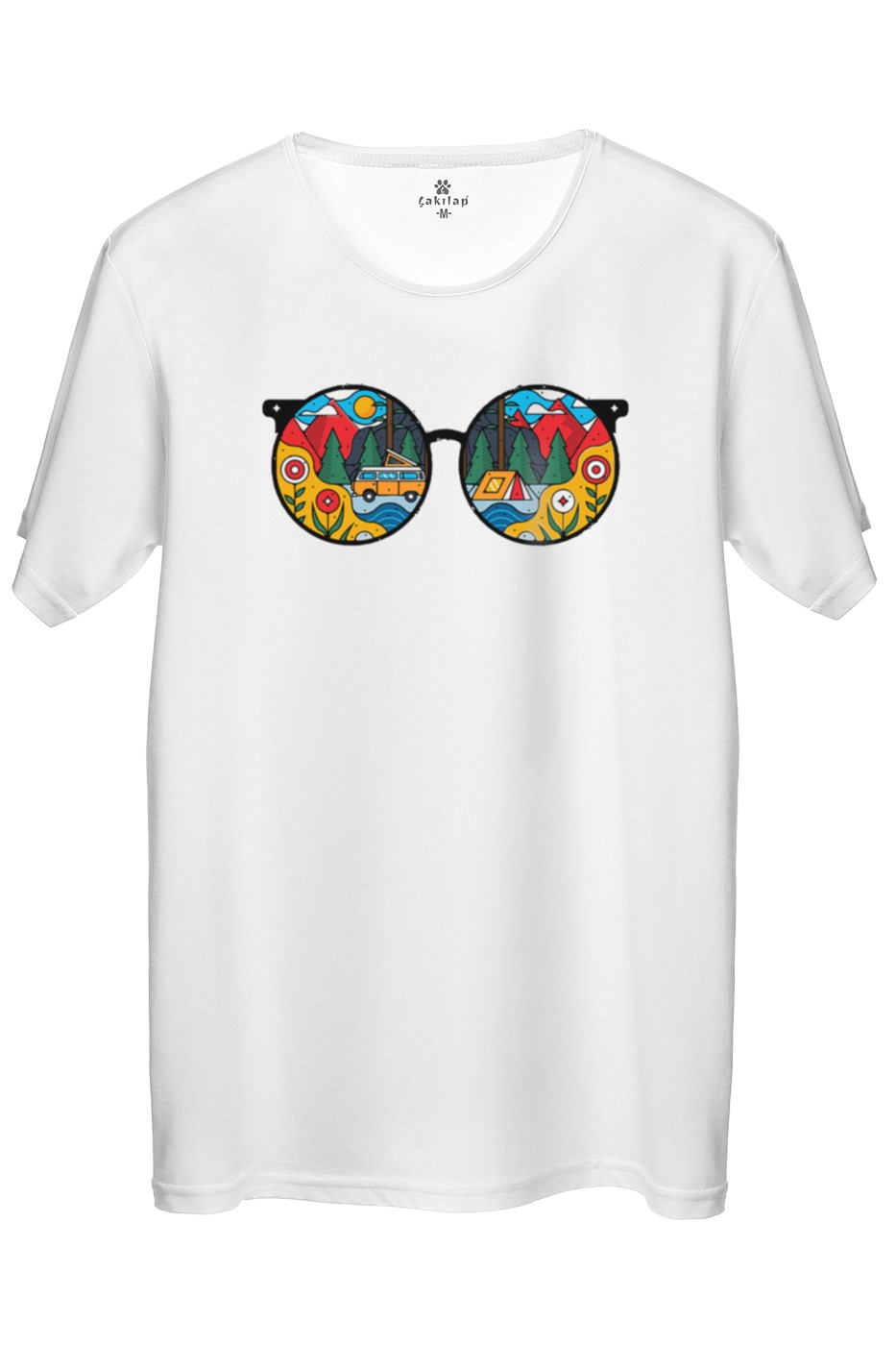 Macera-Doğa Baskılı Regular Tişört