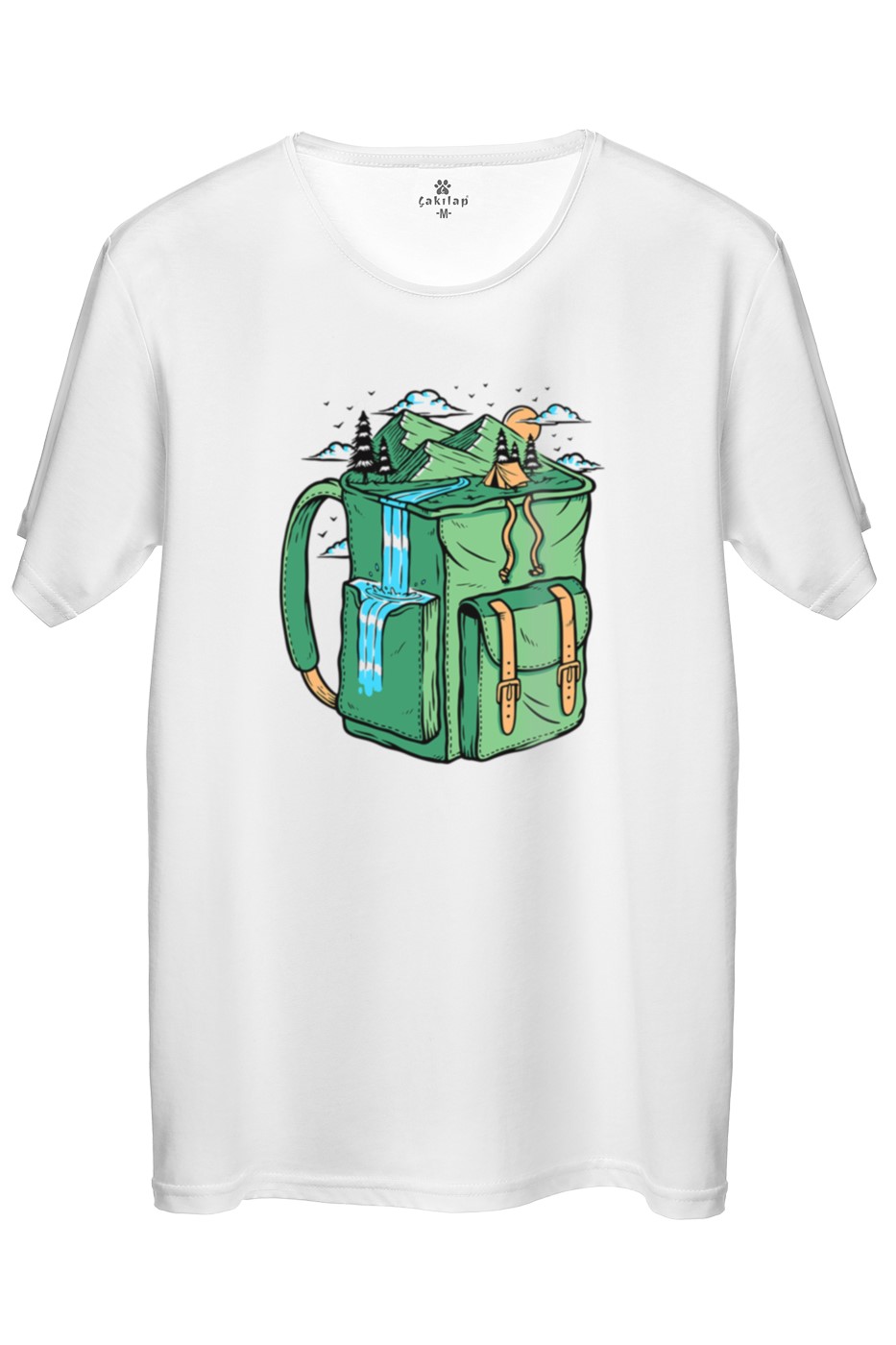 Macera-Doğa Baskılı Regular Tişört