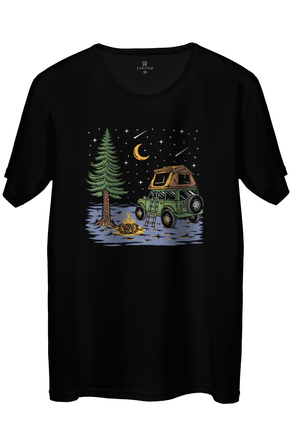 Macera-Doğa Baskılı Regular Tişört