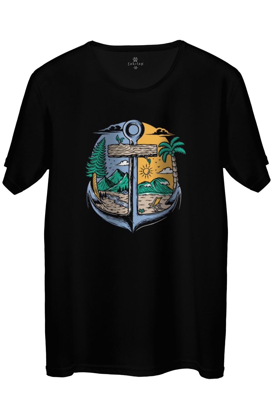 Macera-Doğa Baskılı Regular Tişört