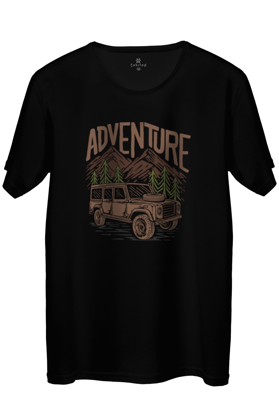 Macera-Doğa Baskılı Regular Tişört