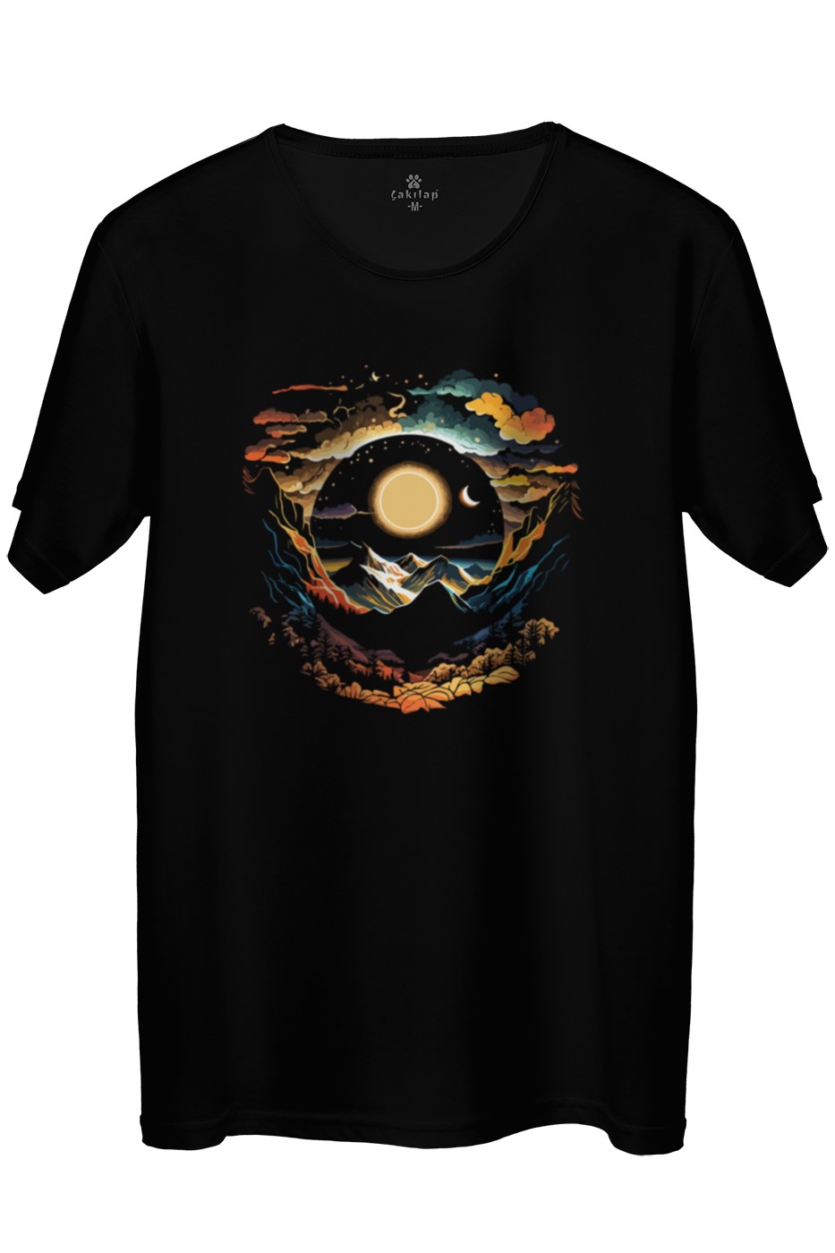 Macera-Doğa Baskılı Regular Tişört