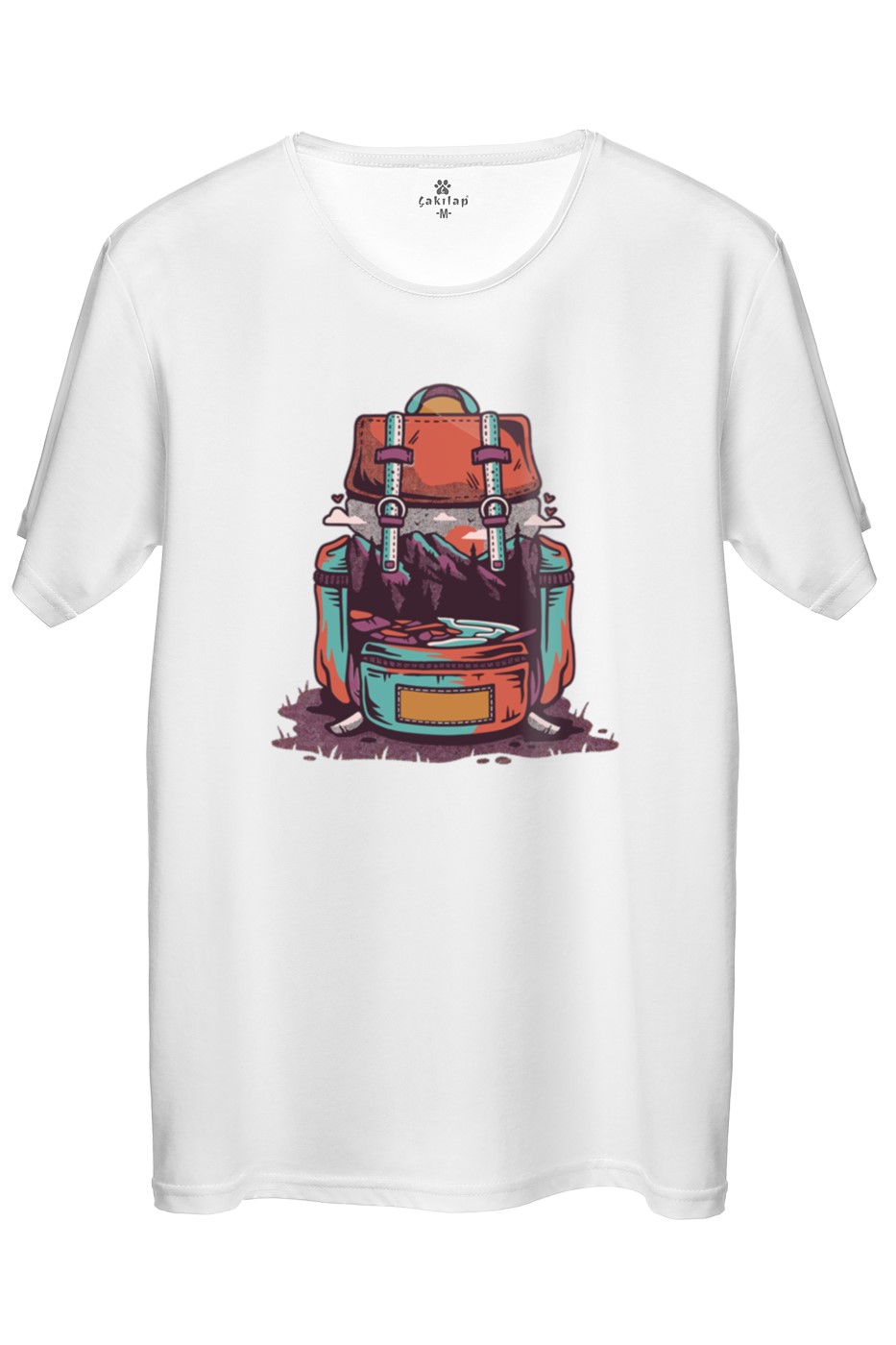 Macera-Doğa Baskılı Regular Tişört