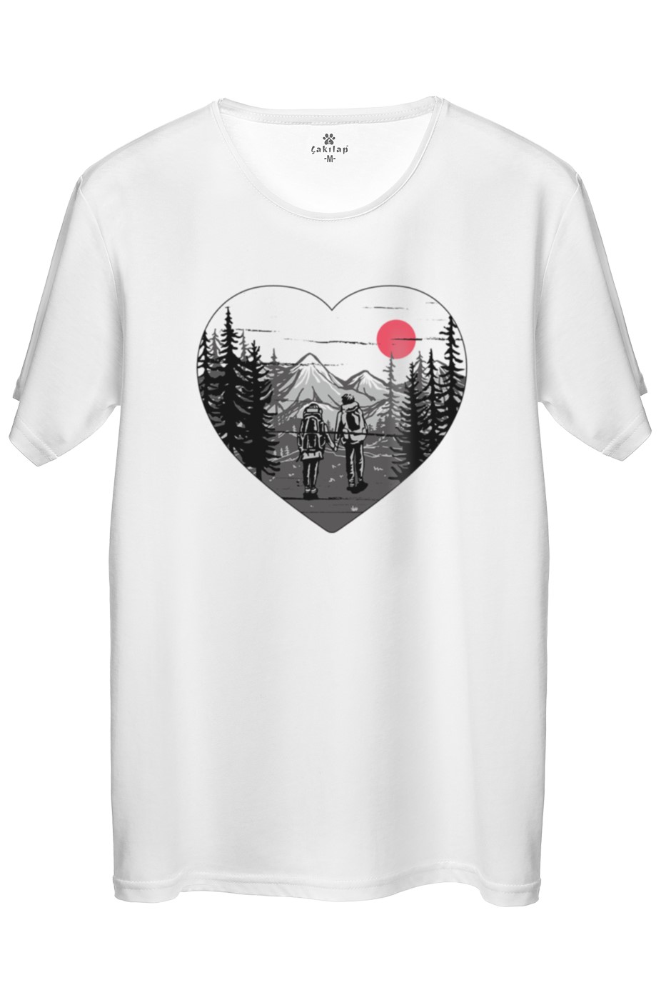 Macera-Doğa Baskılı Regular Tişört