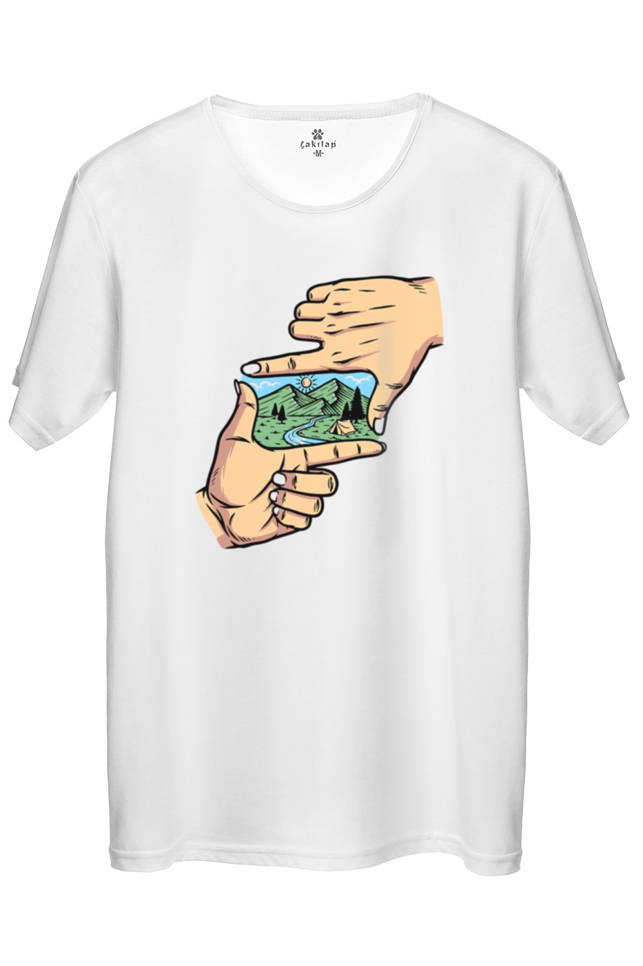 Macera-Doğa Baskılı Regular Tişört